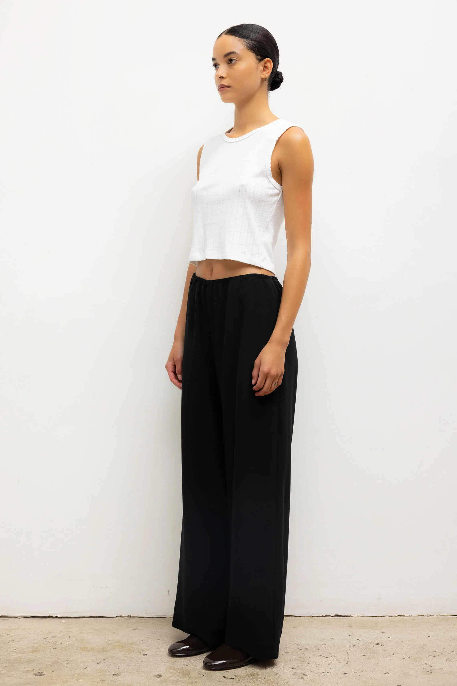 Leset - Pointelle Sleeveless Crew - Image 6