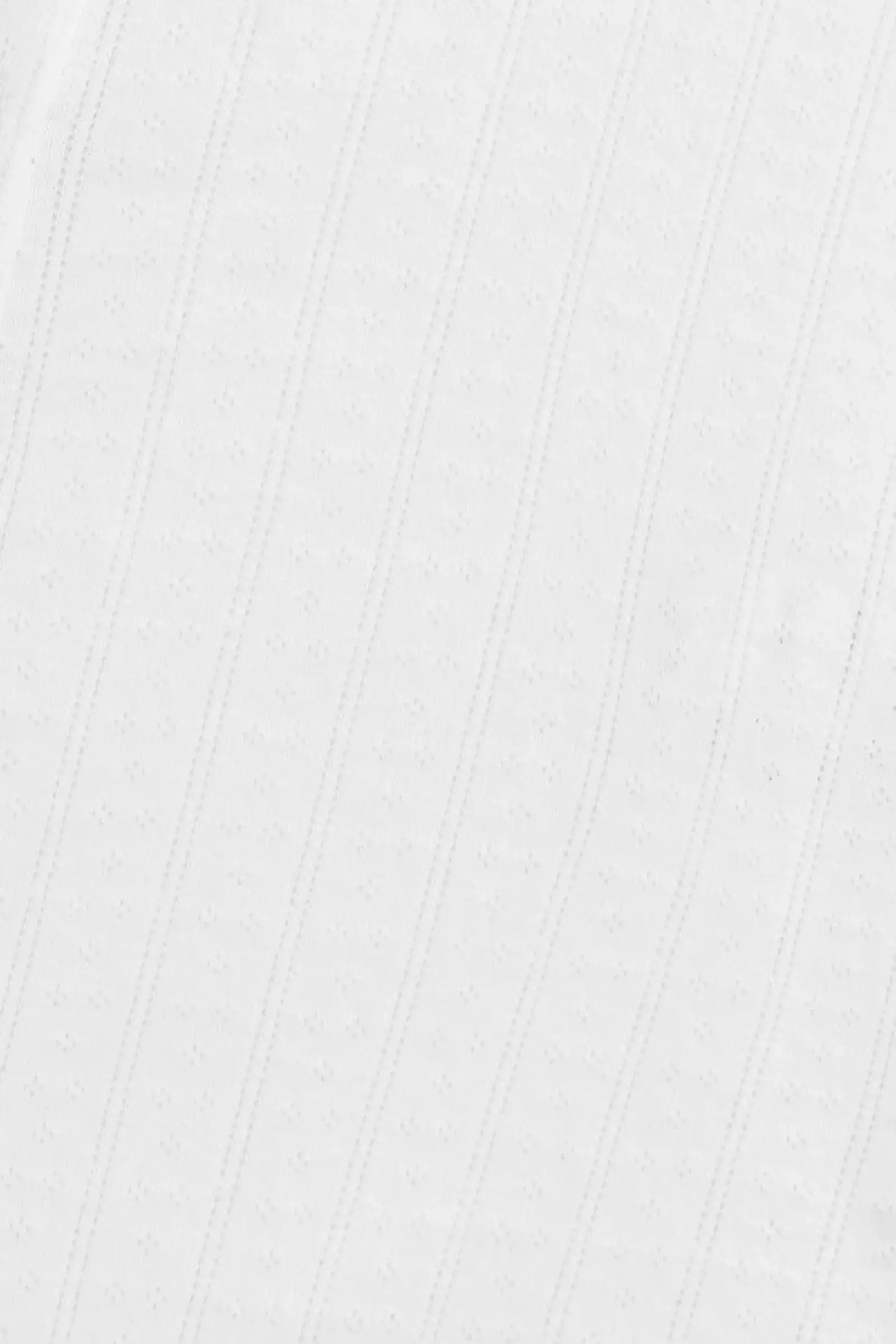Leset - Pointelle Square Neck Mini Dress - Image 7