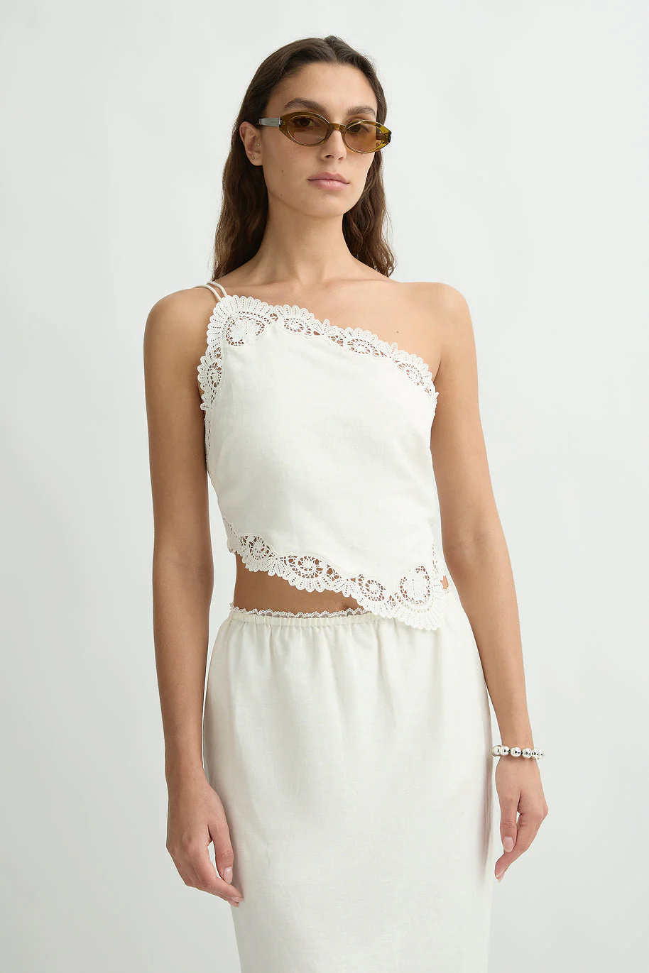Posse - DARYA ONE SHOULDER TOP