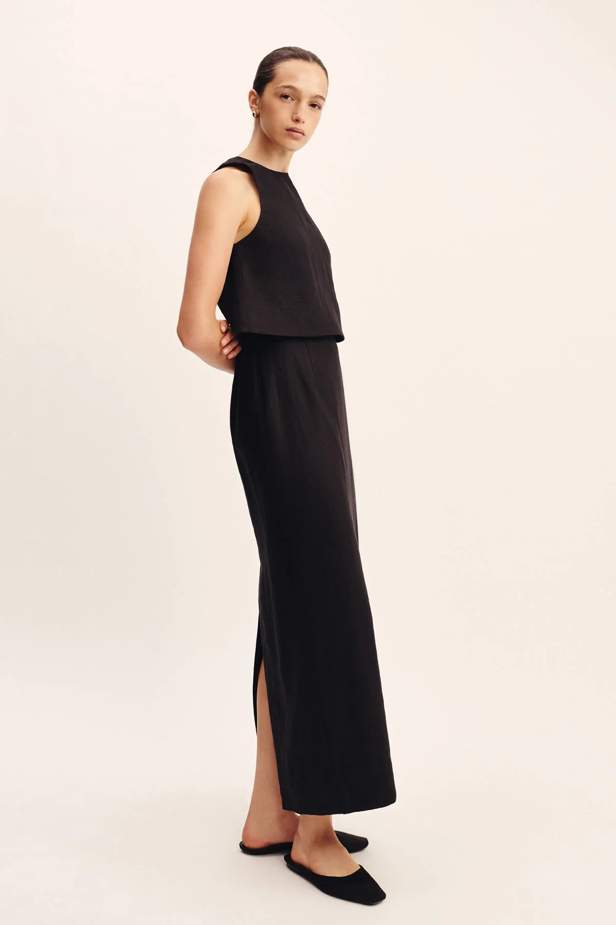 Posse - EMMA PENCIL SKIRT - BLACK - Image 2
