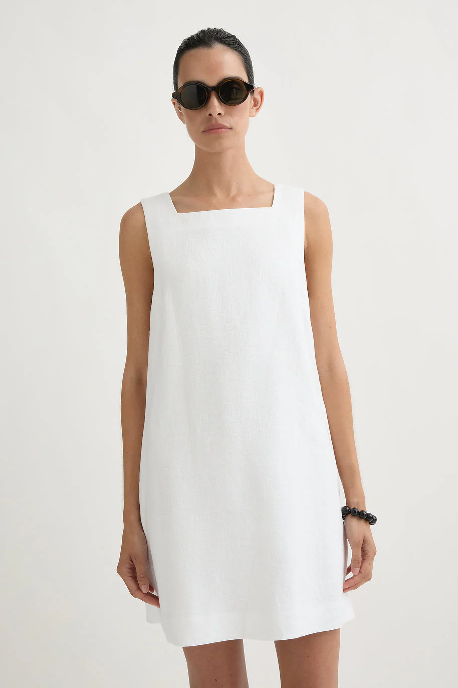 Posse - EMMA SHIFT DRESS - IVORY - Image 9