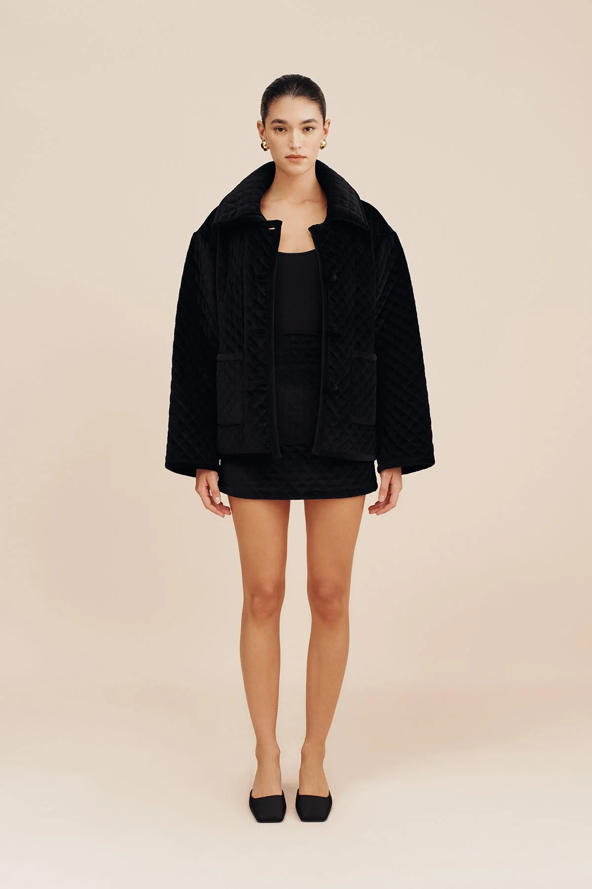 Posse - MARLEY JACKET - BLACK VELVET - Image 9