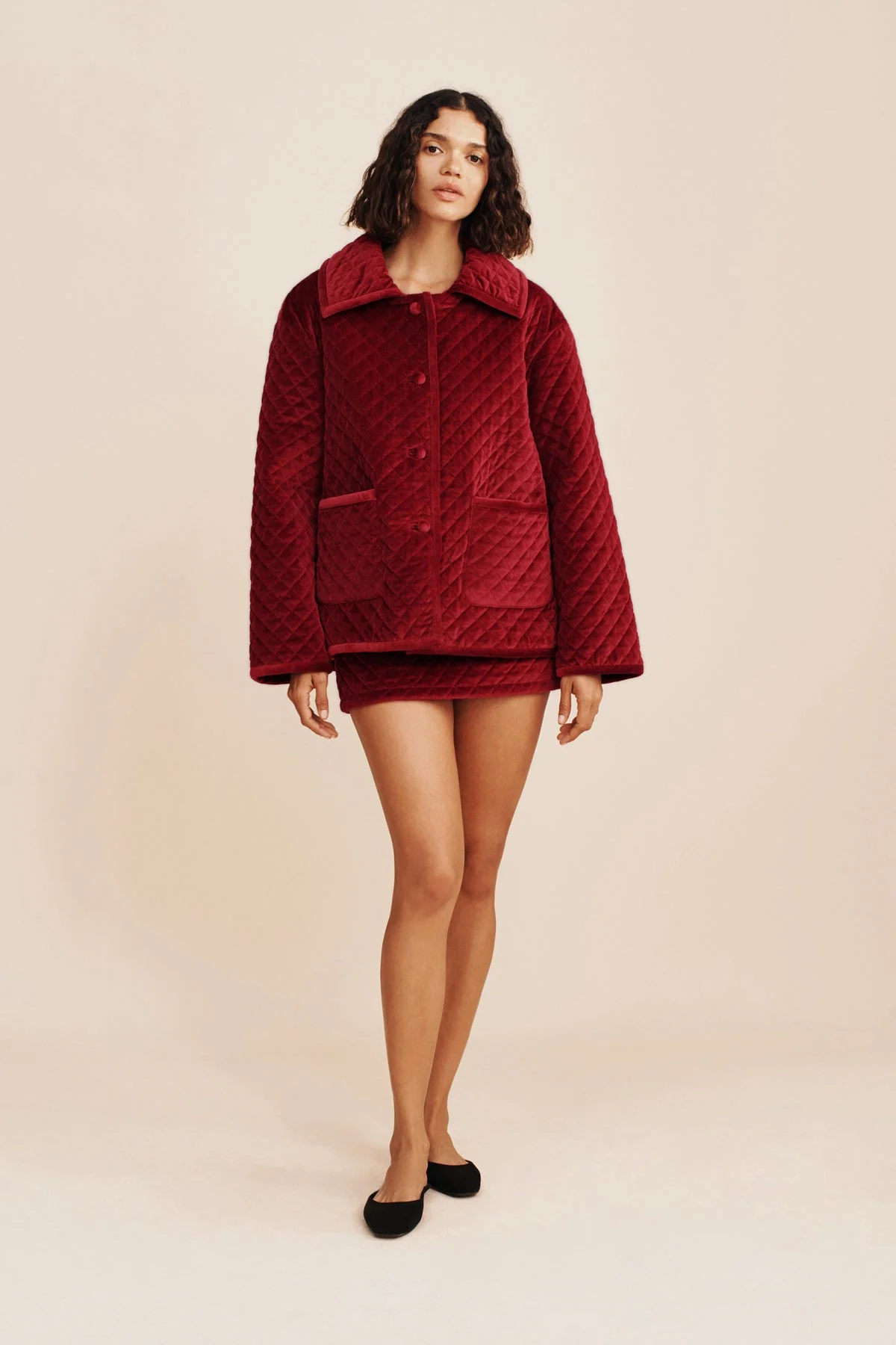 Posse - MARLEY JACKET - RED VELVET