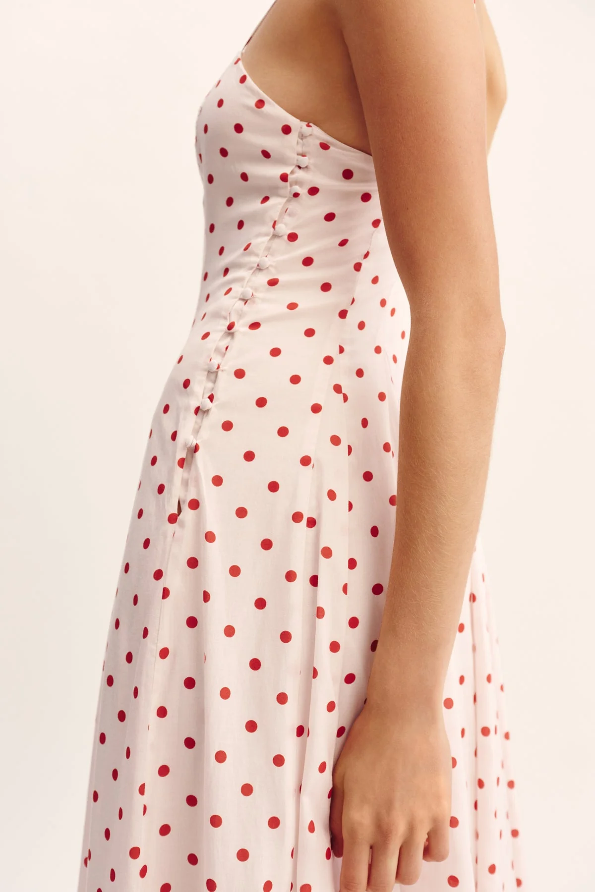 Posse - PALOMA MAXI DRESS - PETITE POLKA DOT - Image 6