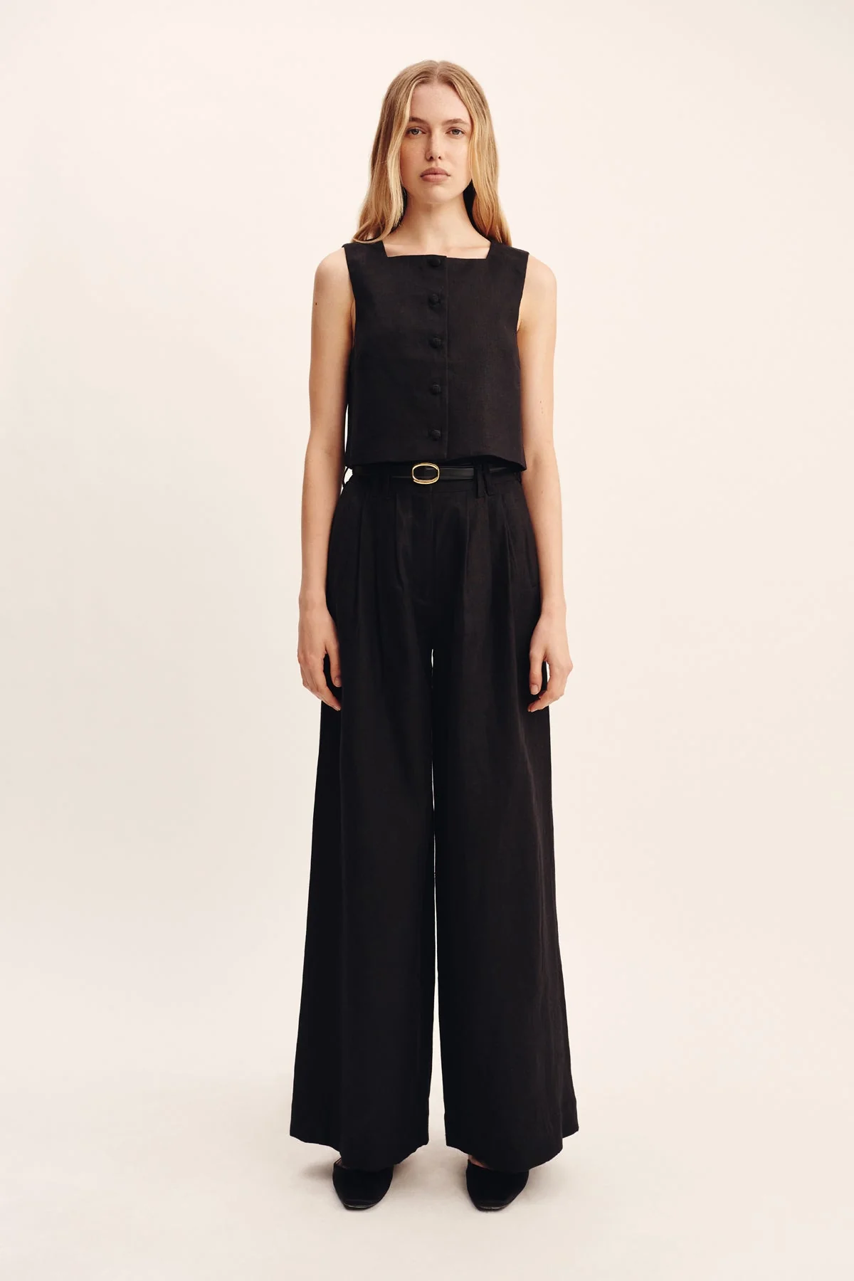 Posse - PARKER TROUSER - BLACK