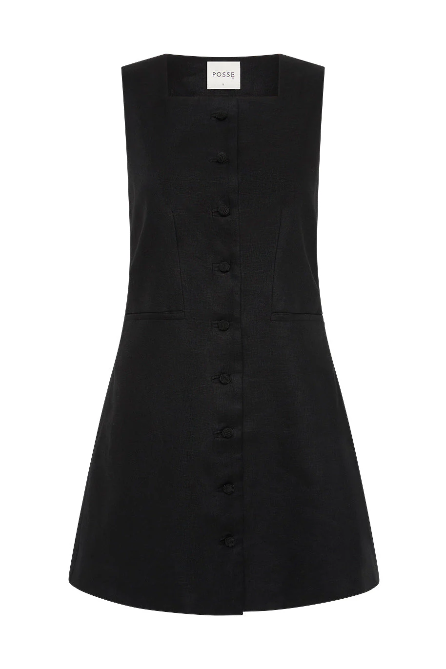 Posse - RIO MINI DRESS - BLACK - Image 5