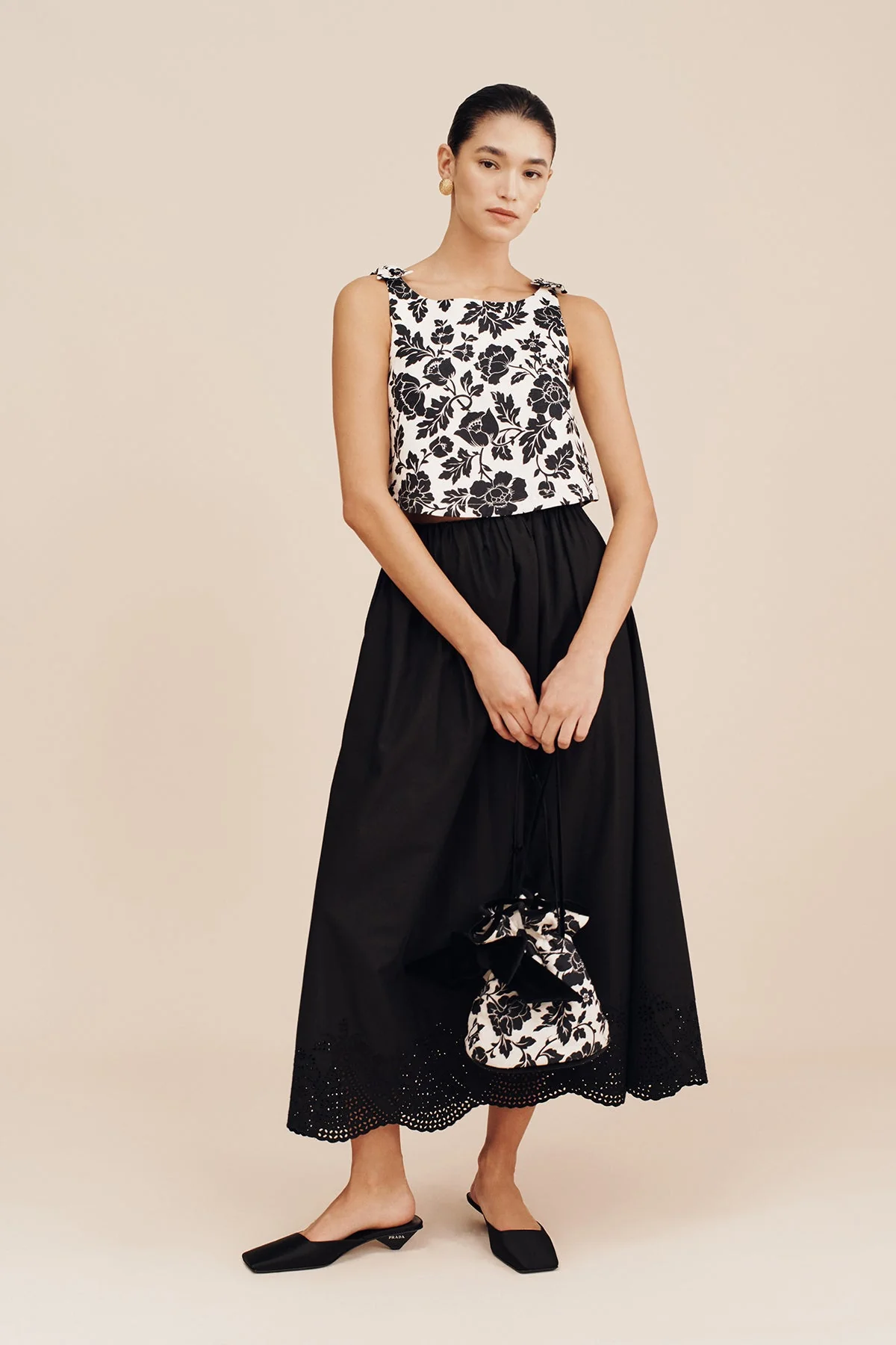 Posse - ROMEO BAG - NOIR BLOOM - Image 3
