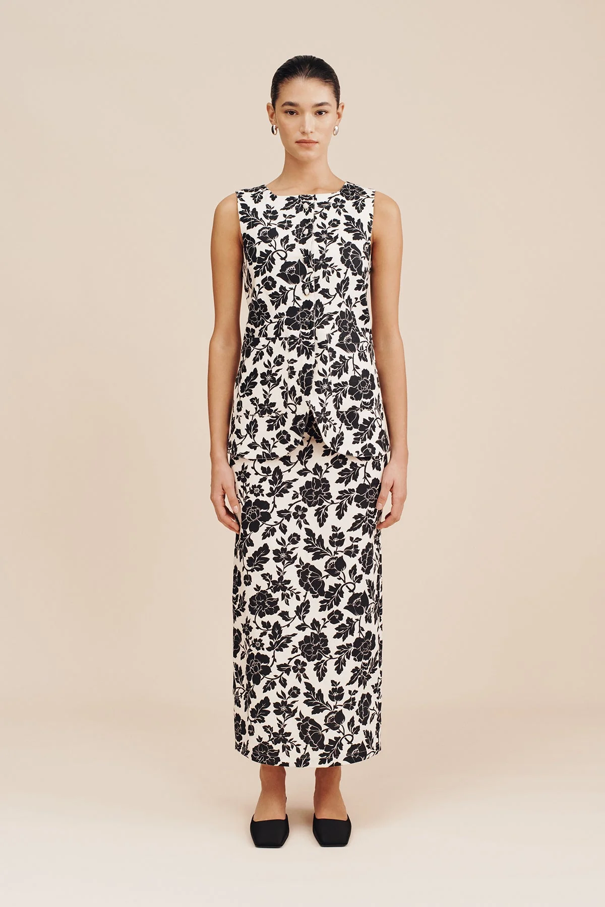 Posse - ROMEO SKIRT - NOIR BLOOM - Image 15
