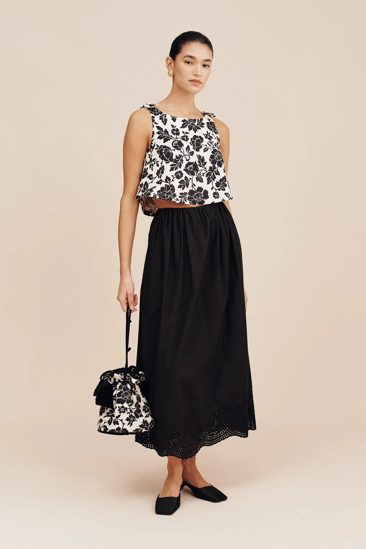 Posse - ROMEO TOP - NOIR BLOOM - Image 15