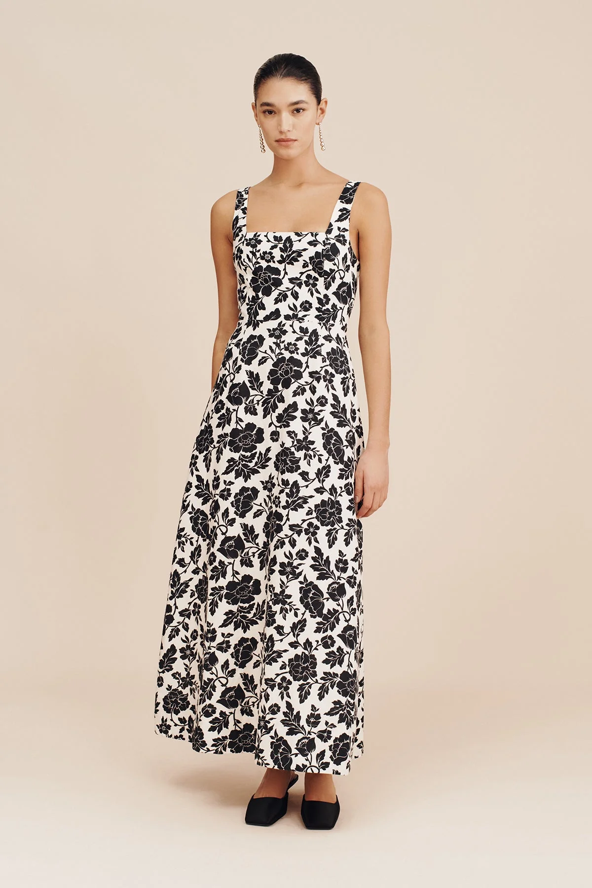 Posse - SKYLA DRESS - NOIR BLOOM - Image 5