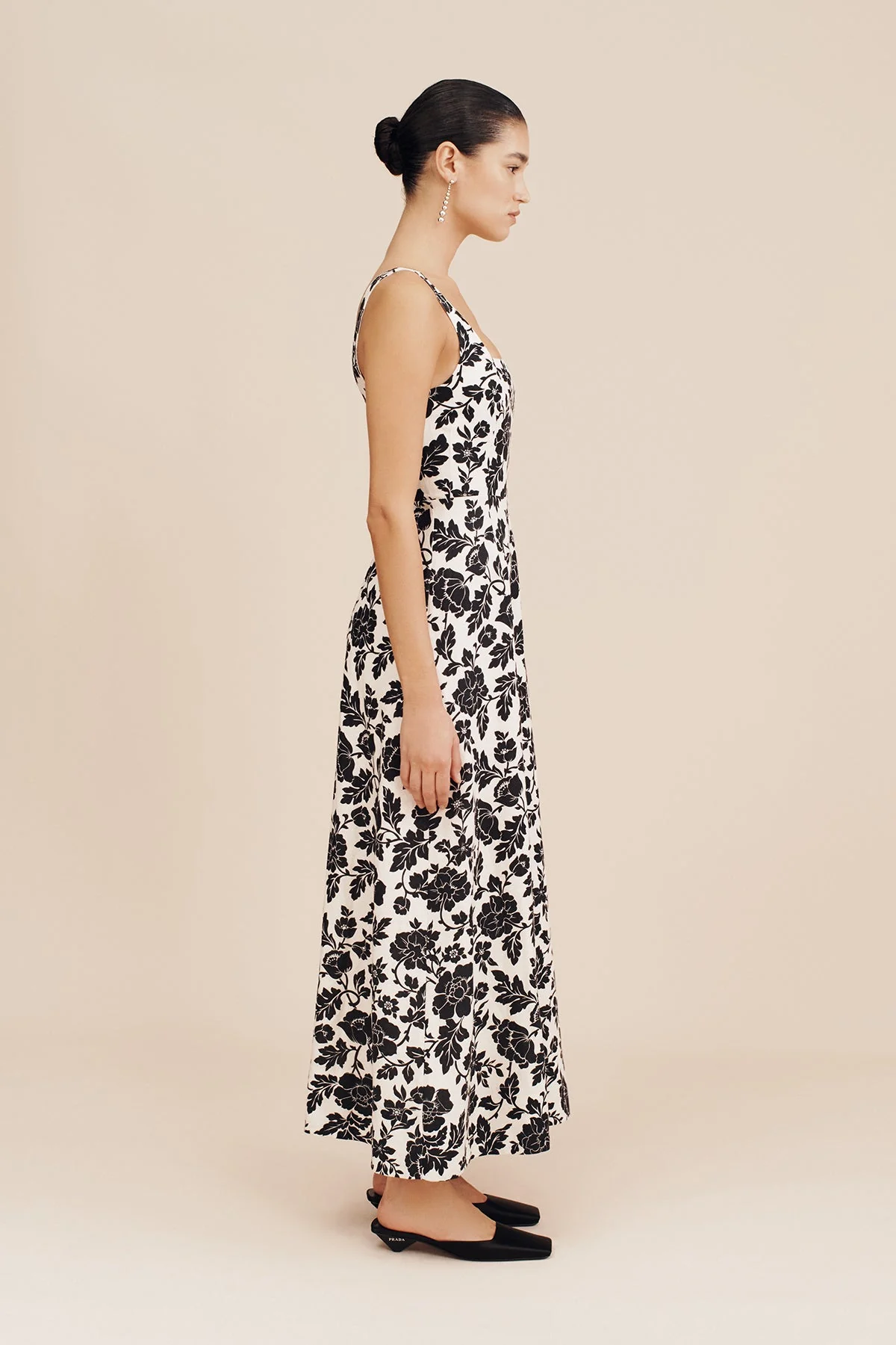Posse - SKYLA DRESS - NOIR BLOOM - Image 7