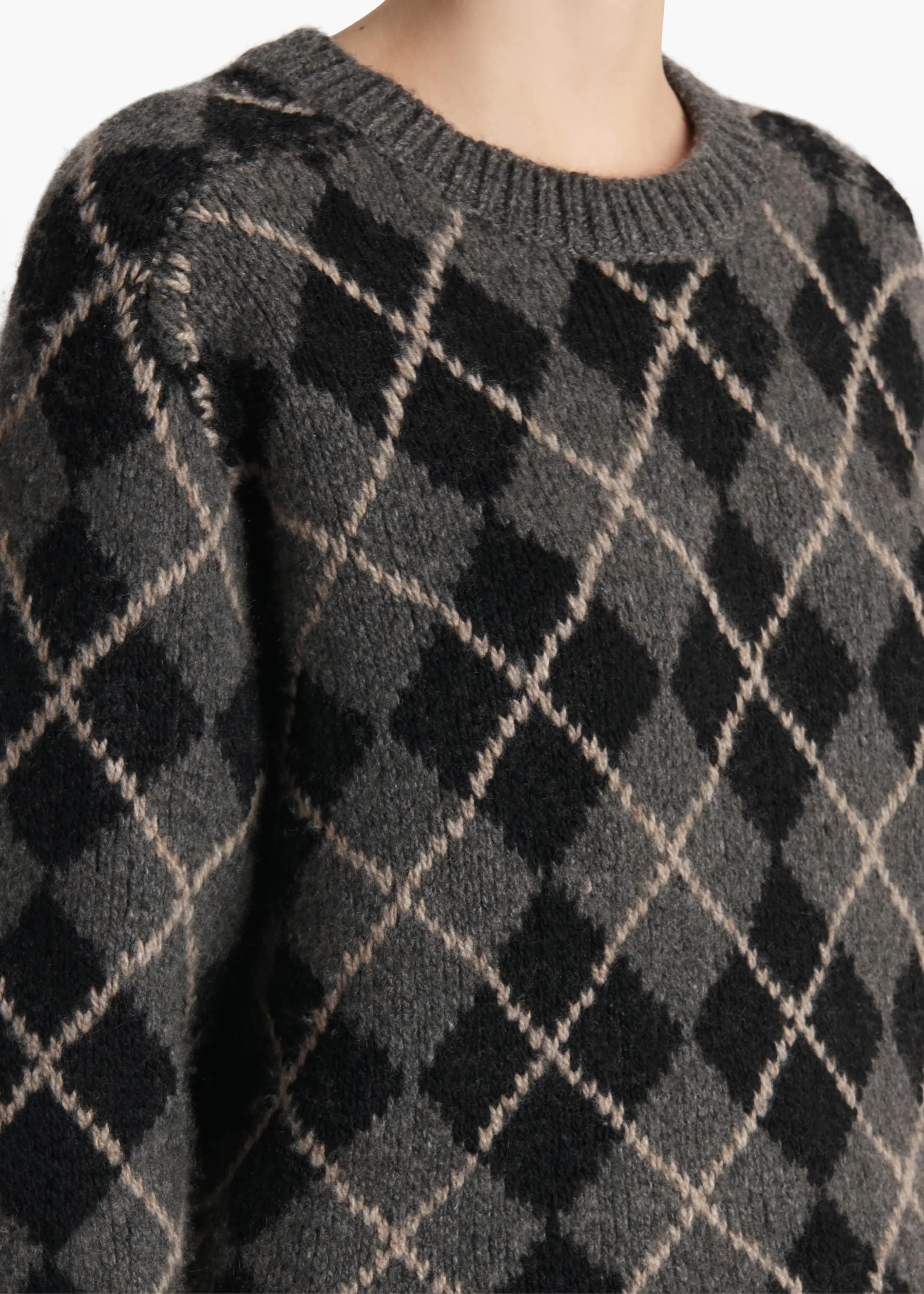 Khaite - Pratt Sweater in Stone Multi - Image 12