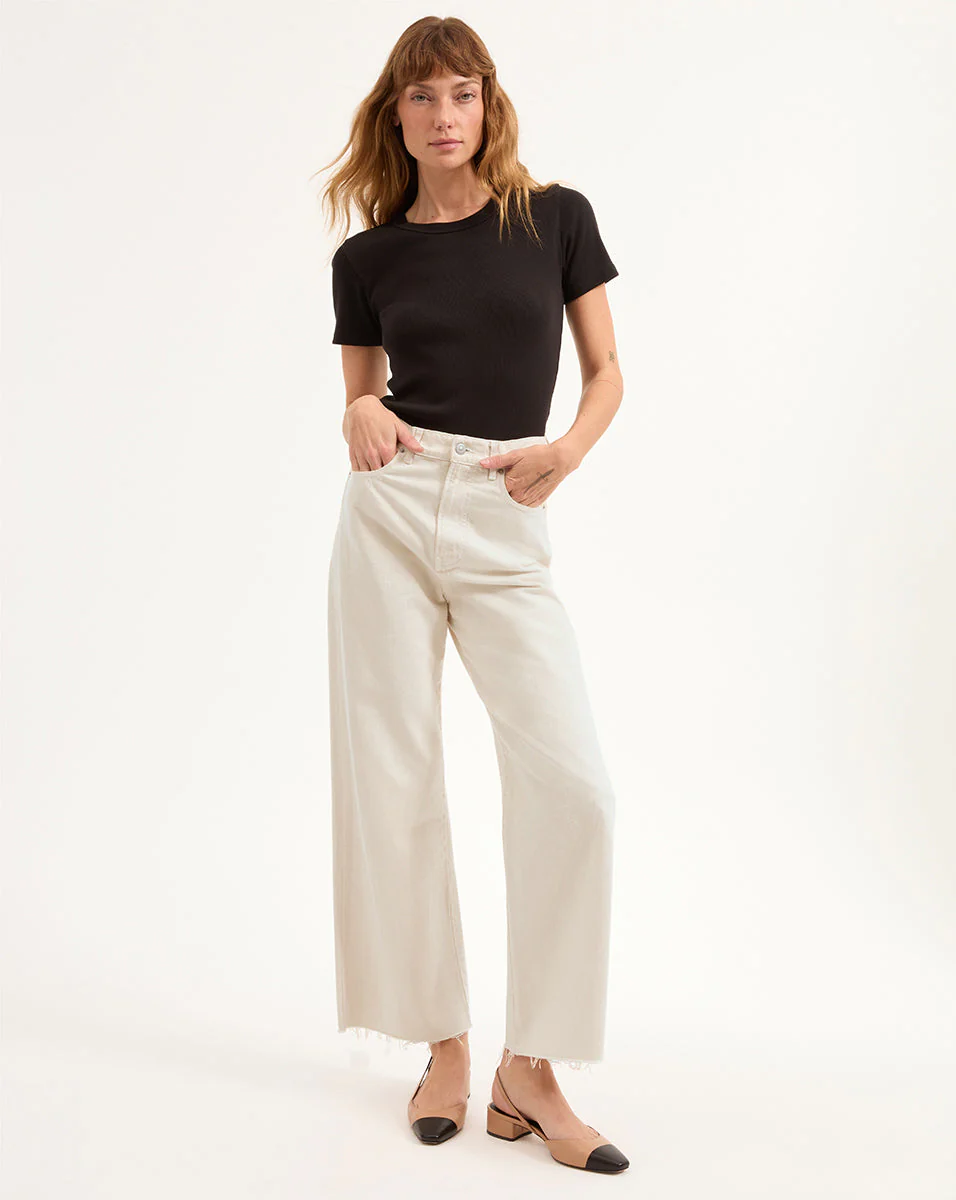 Veronica Beard - Pruitt Ribbed T - Shirt - Image 2