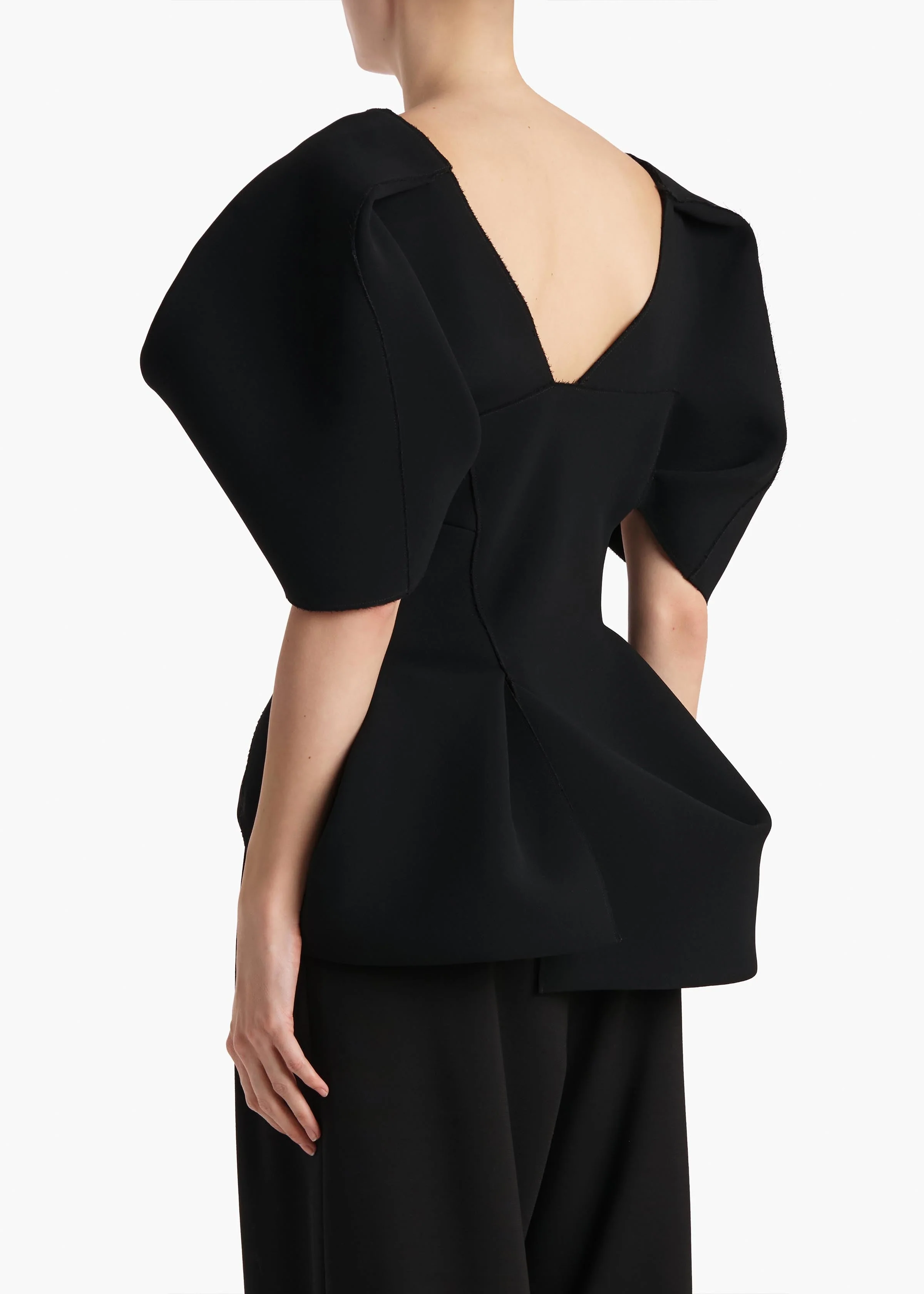 Khaite - Quan Top in Black - Image 4