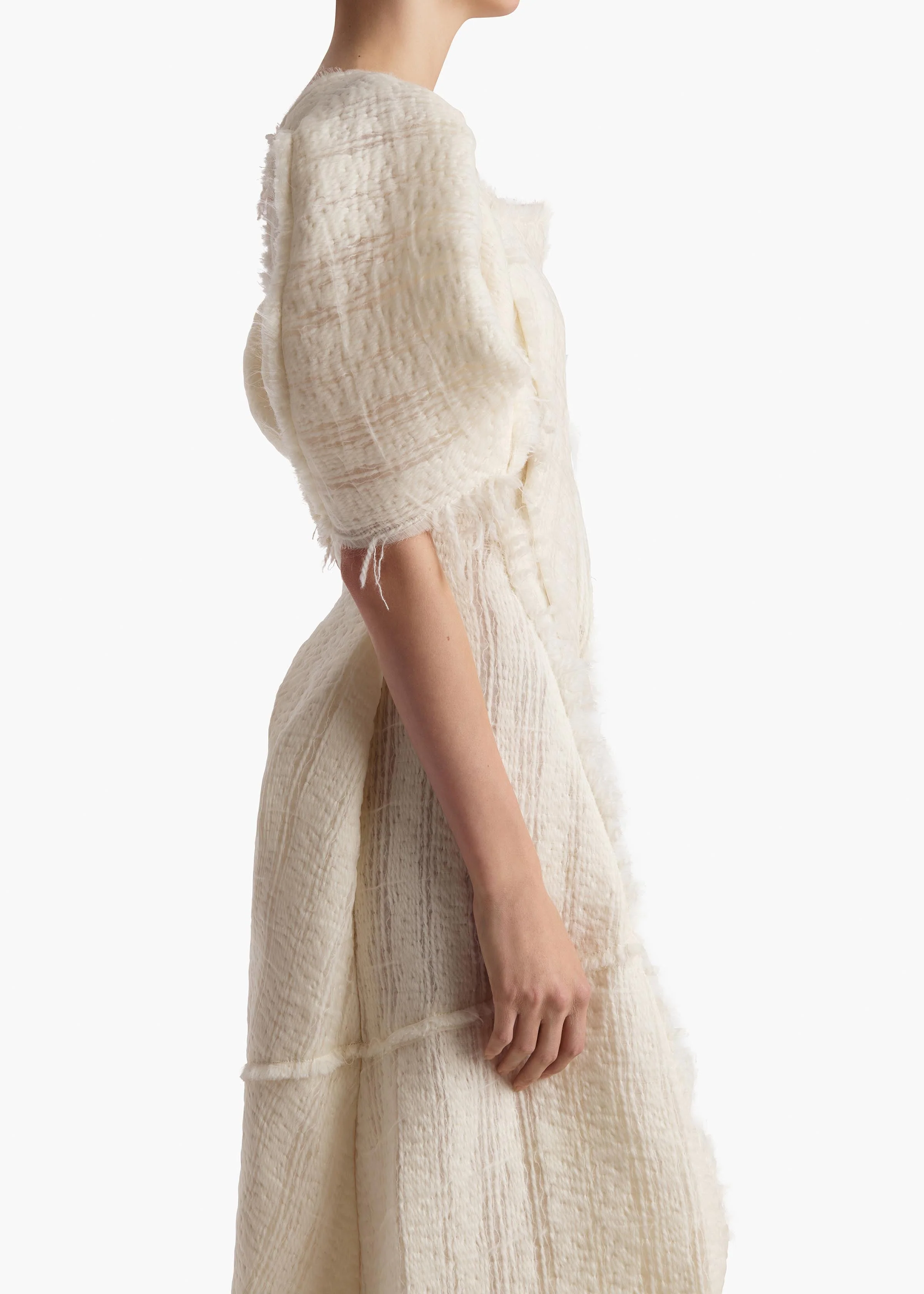 Khaite - Quintin Dress in Ivory - Image 14