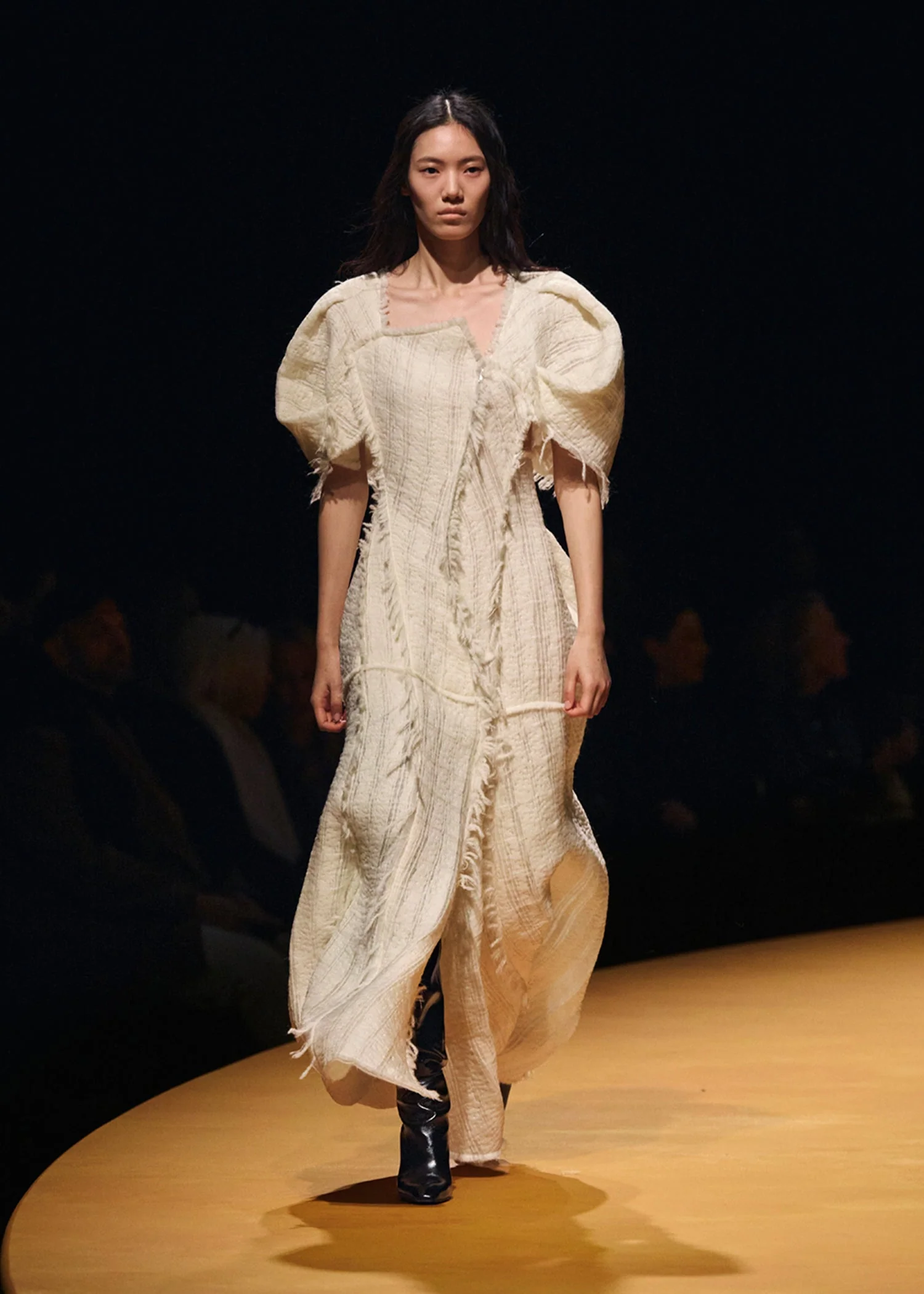 Khaite - Quintin Dress in Ivory - Image 7