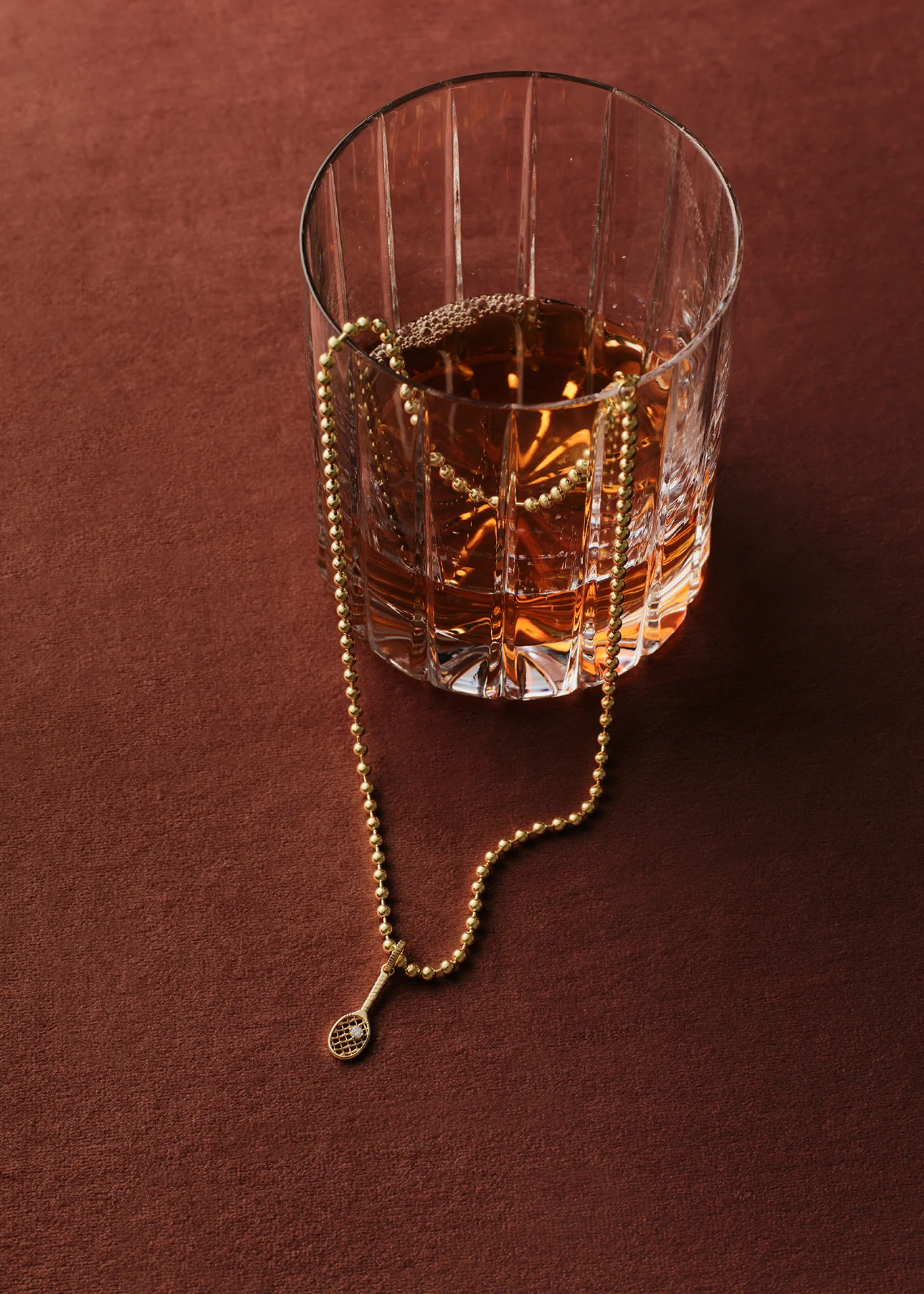 Kinn - Courtside Racquet Pendant Diamond - Image 5