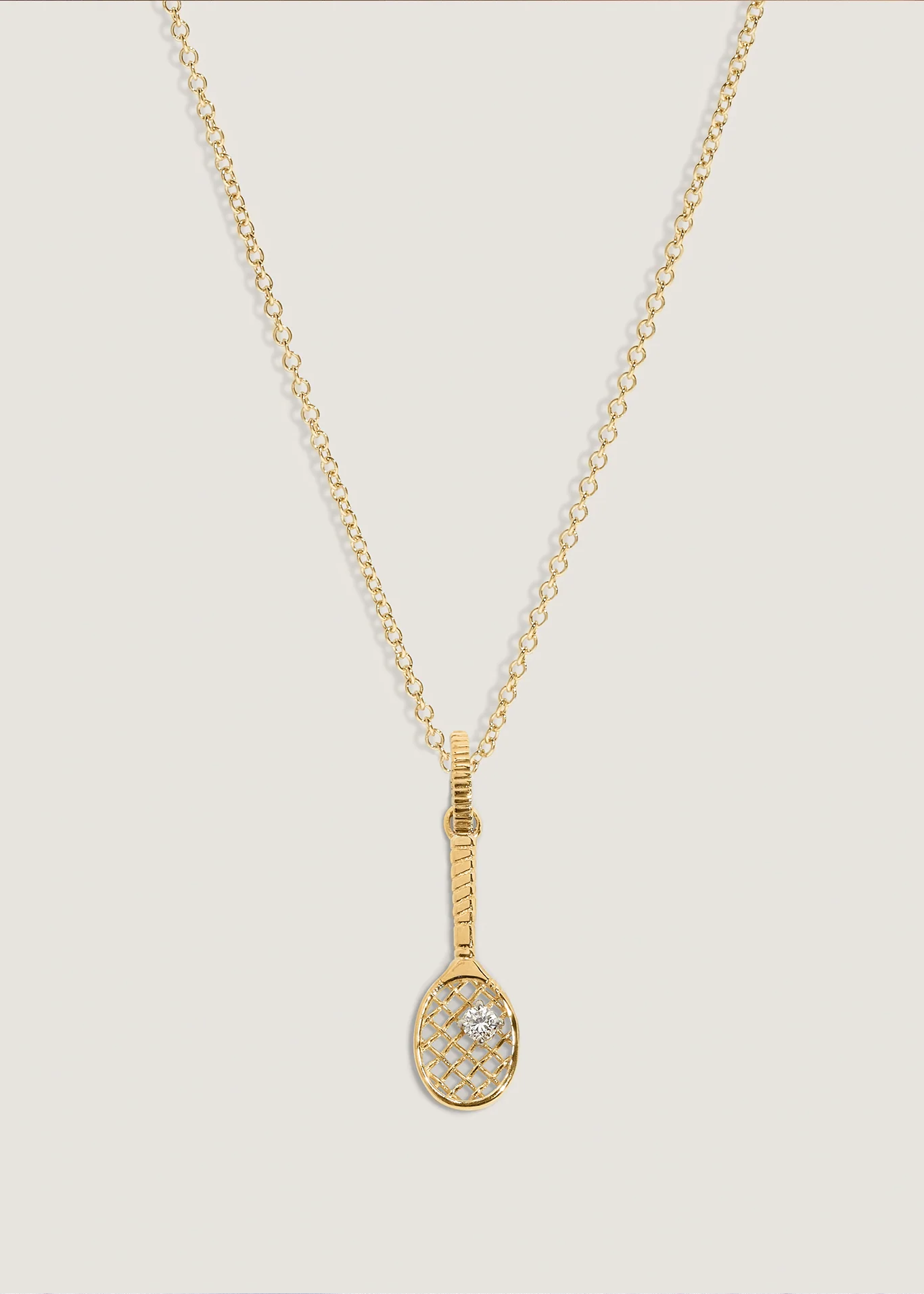 Kinn - Courtside Racquet Pendant Diamond - Image 8