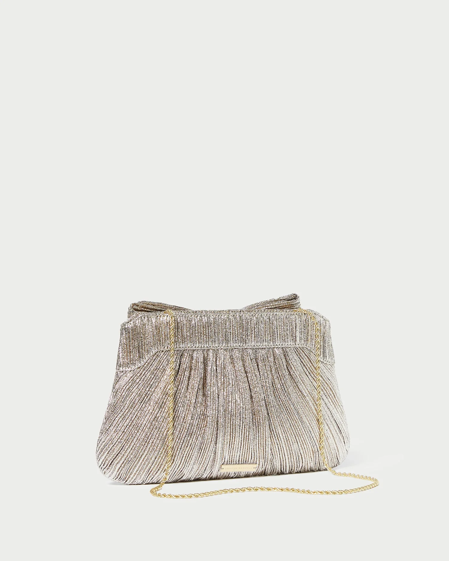 Loeffler Randall - Rayne Champagne Bow Clutch - Image 4