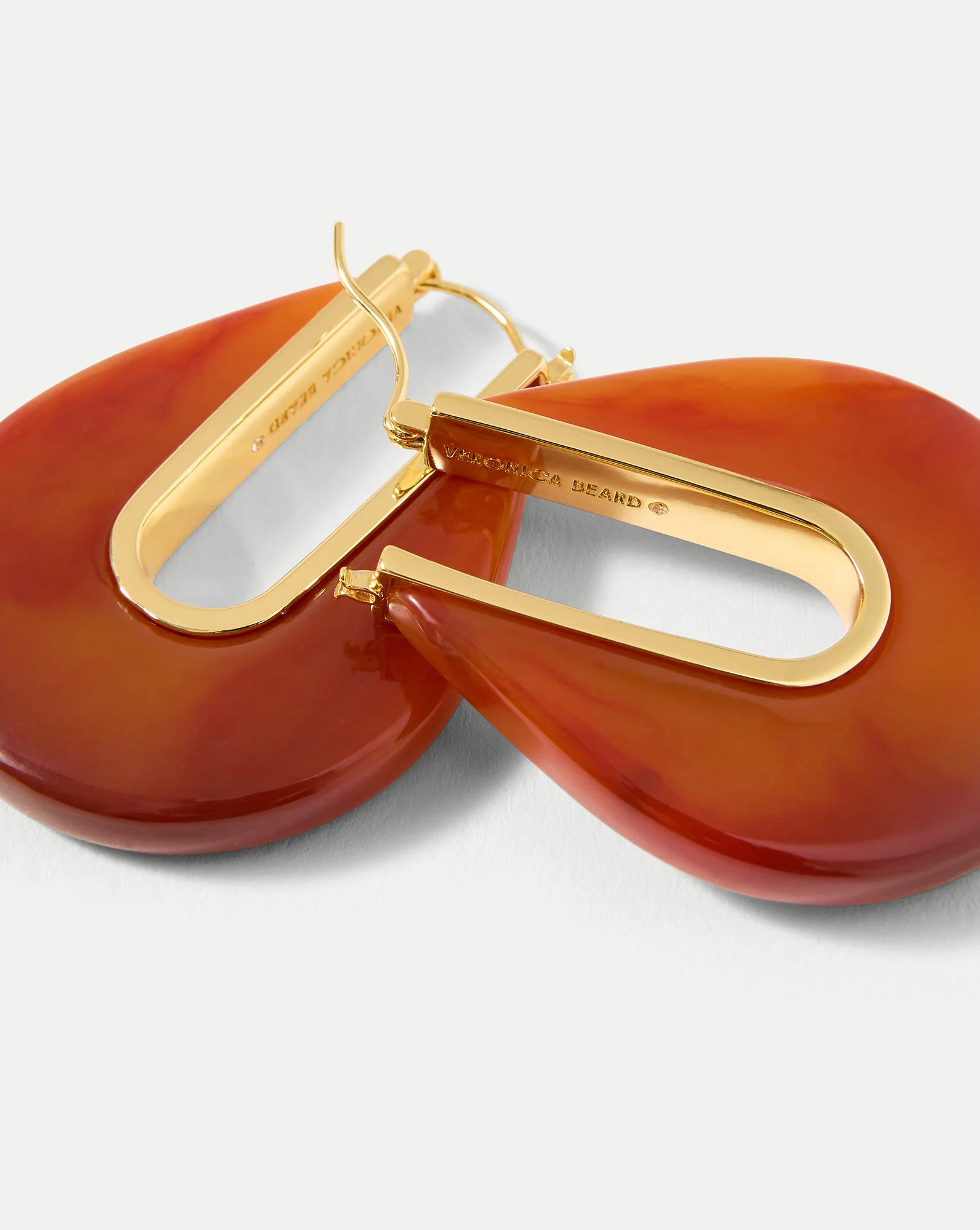 Veronica Beard - Resin Drop Hoop Earring - Image 4