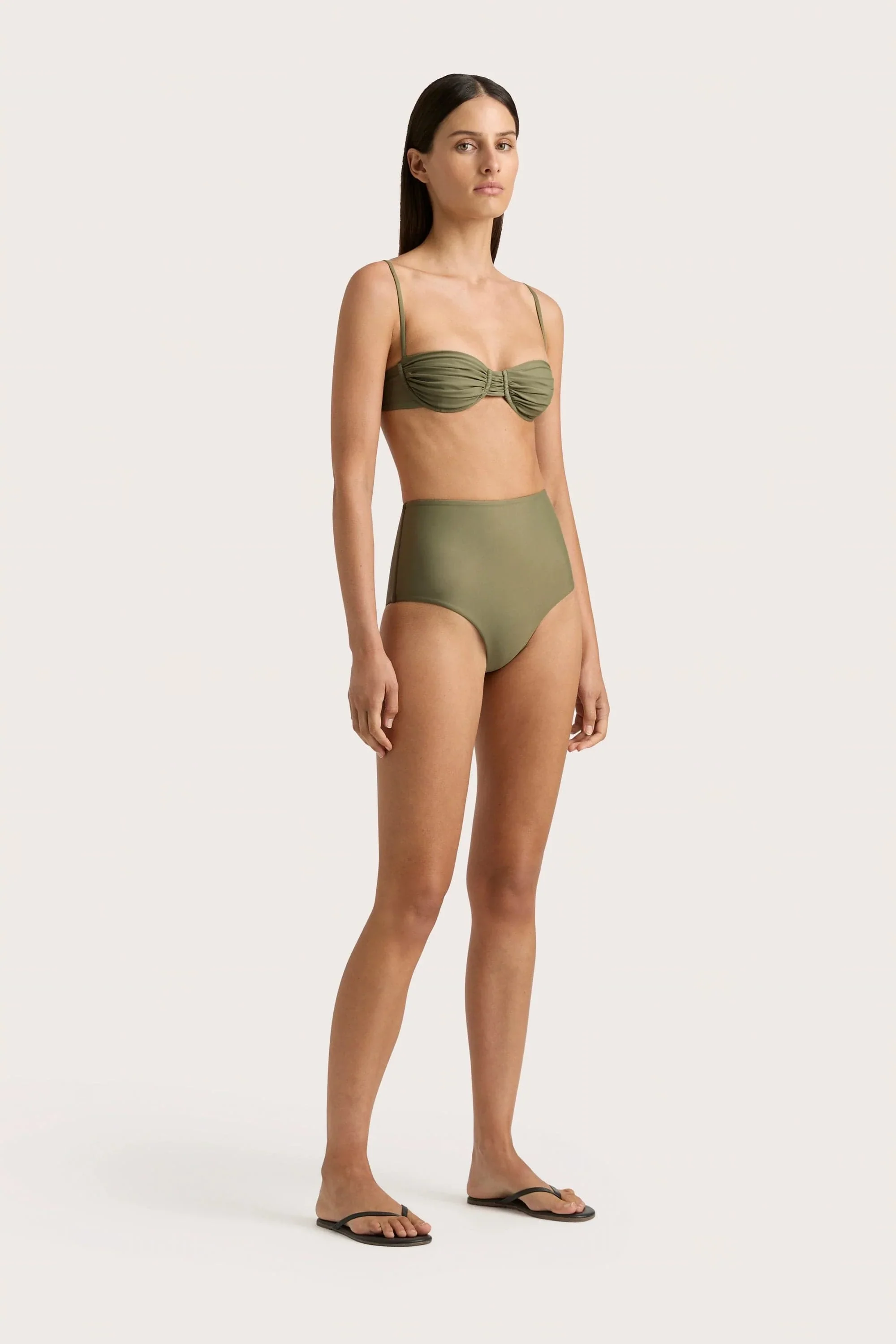 Faithfull - Reyes Bikini Bottom Khaki - Final Sale - Image 3