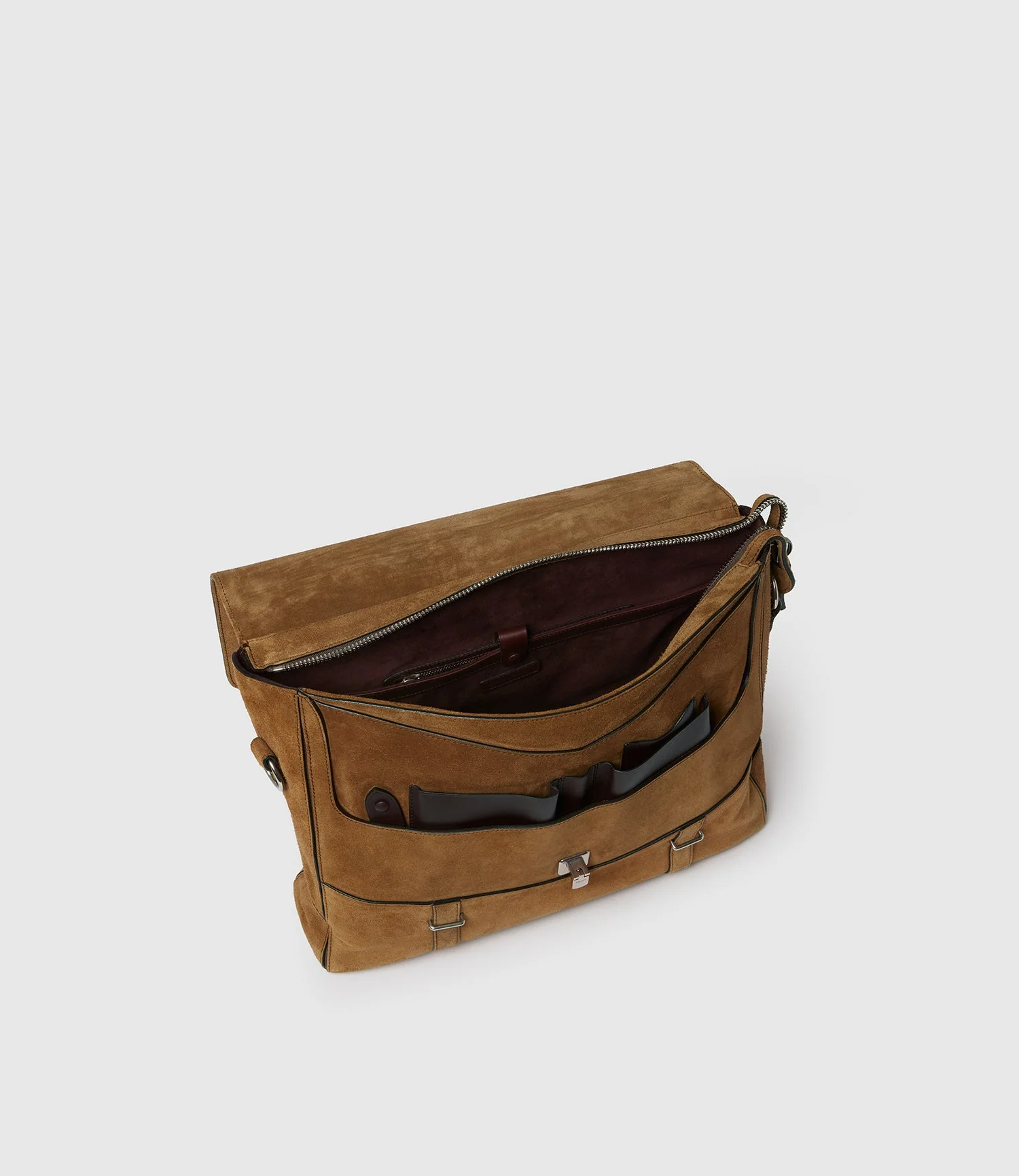 Metier - Rider Briefcase Suede Marrakech - Image 4