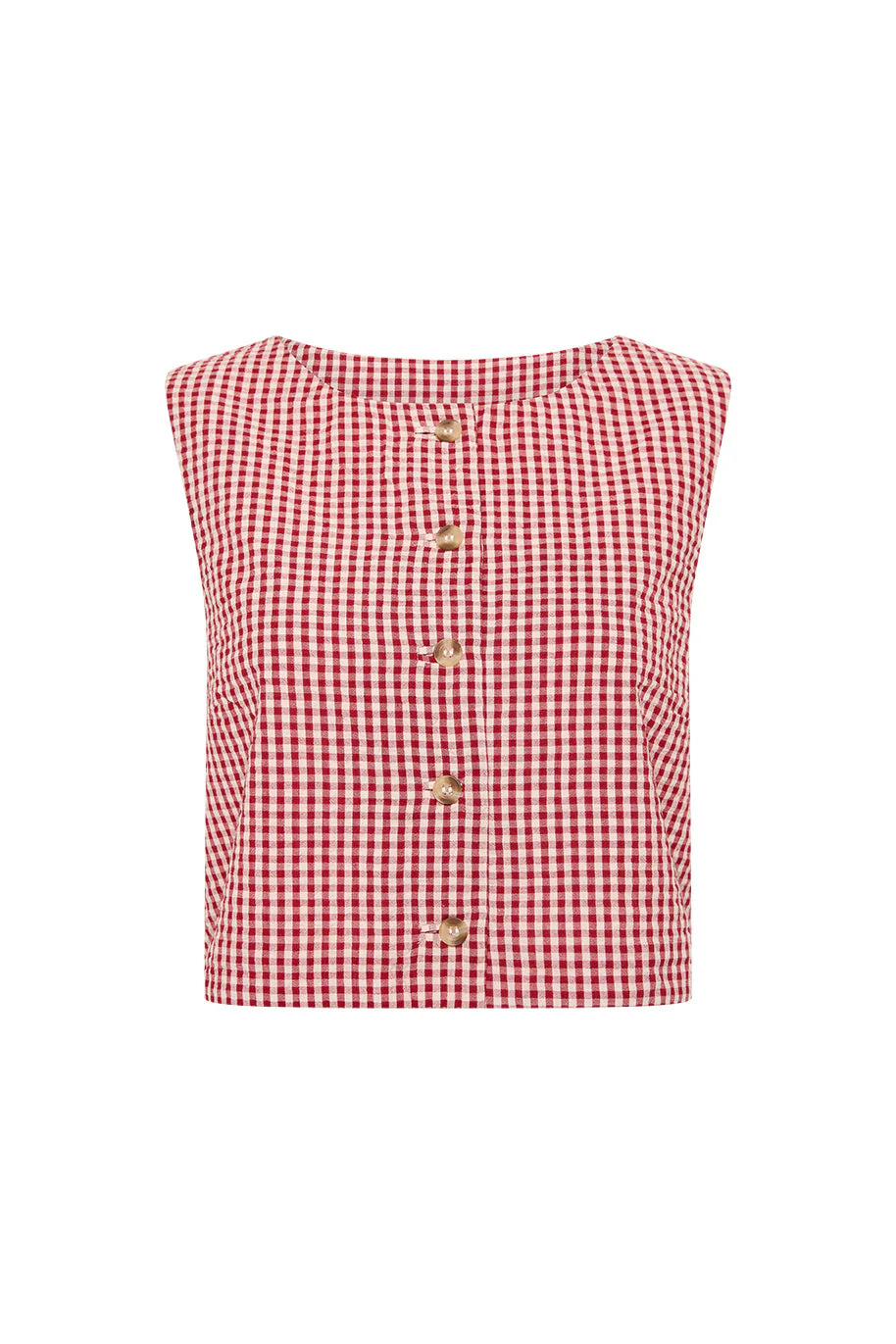 Posse - RIO TOP - RED GINGHAM - Image 12