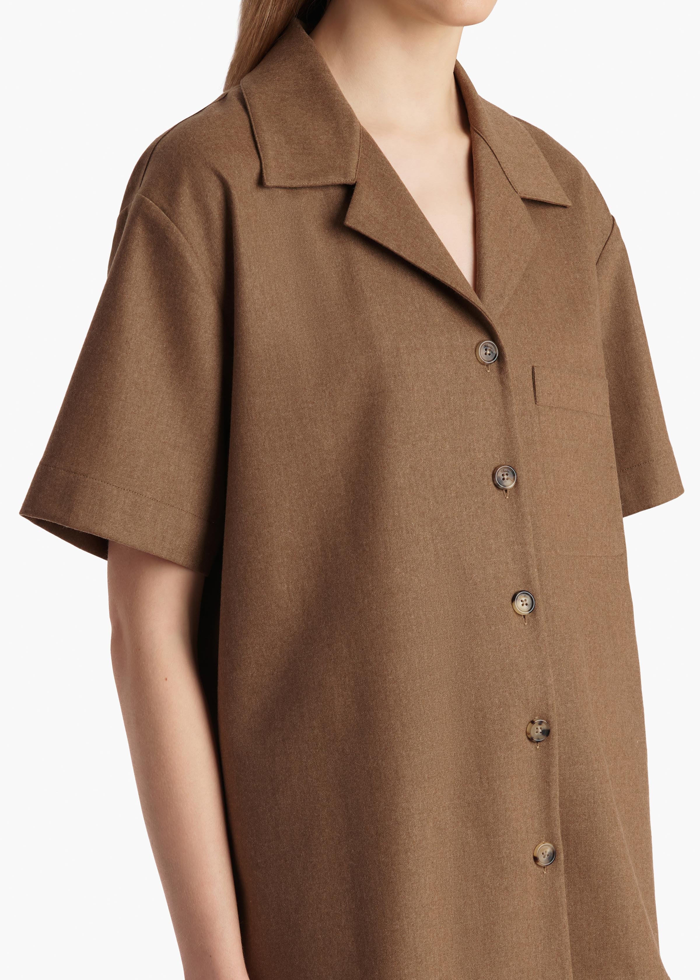 Khaite - Riordan Top in Toffee - Image 12