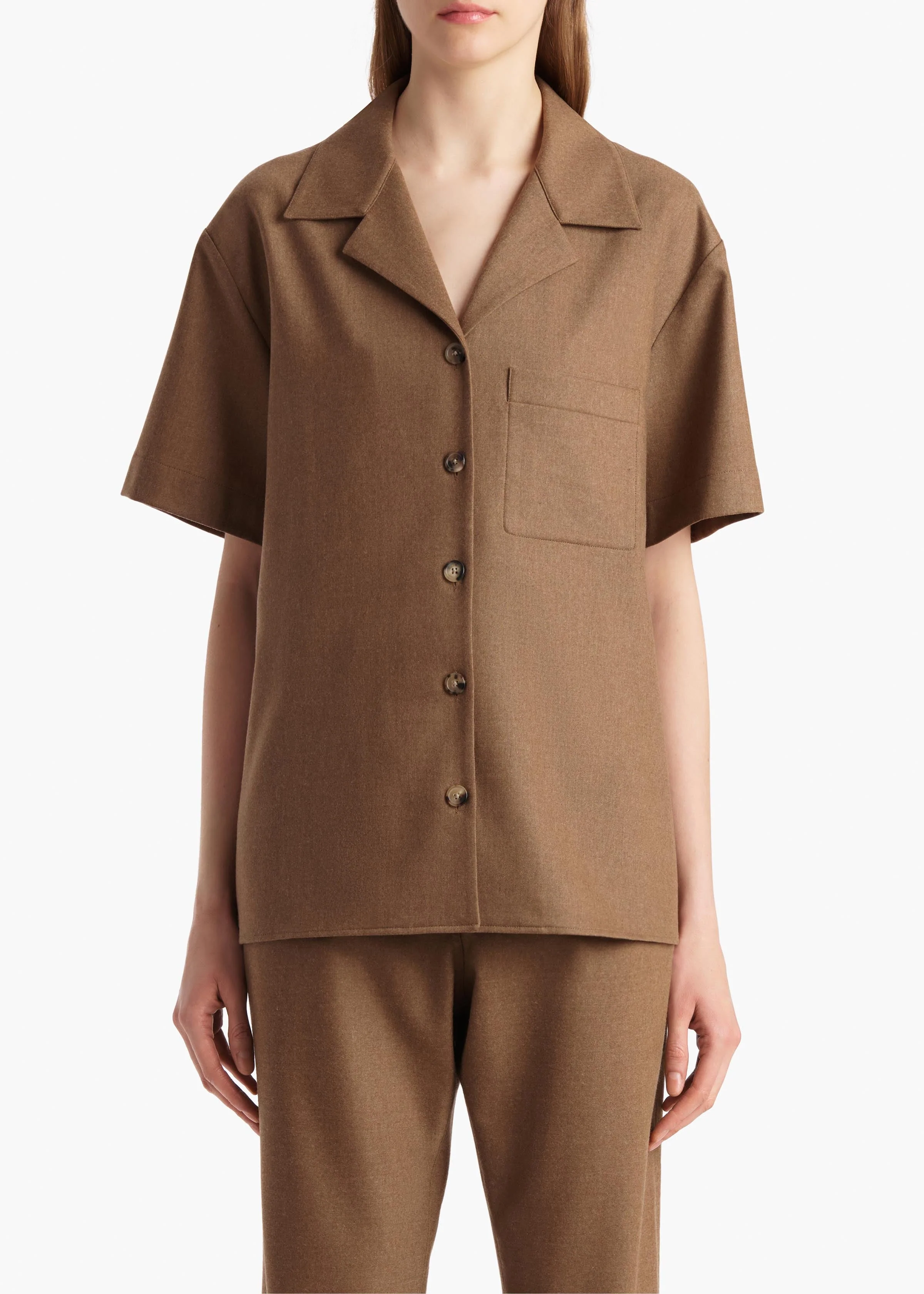 Khaite - Riordan Top in Toffee - Image 3
