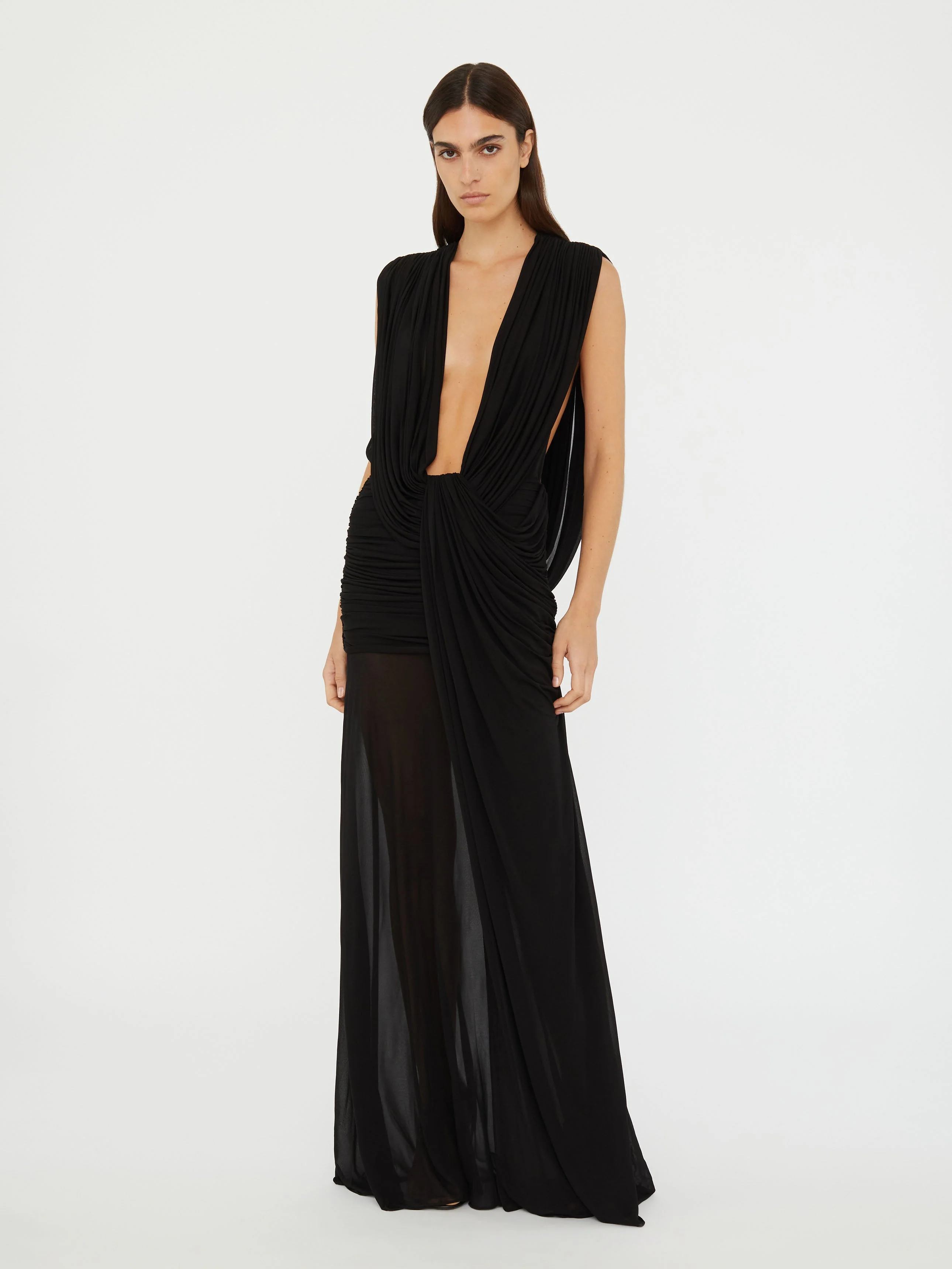 Christopher Esber - Ripple Drape Gown - Image 3