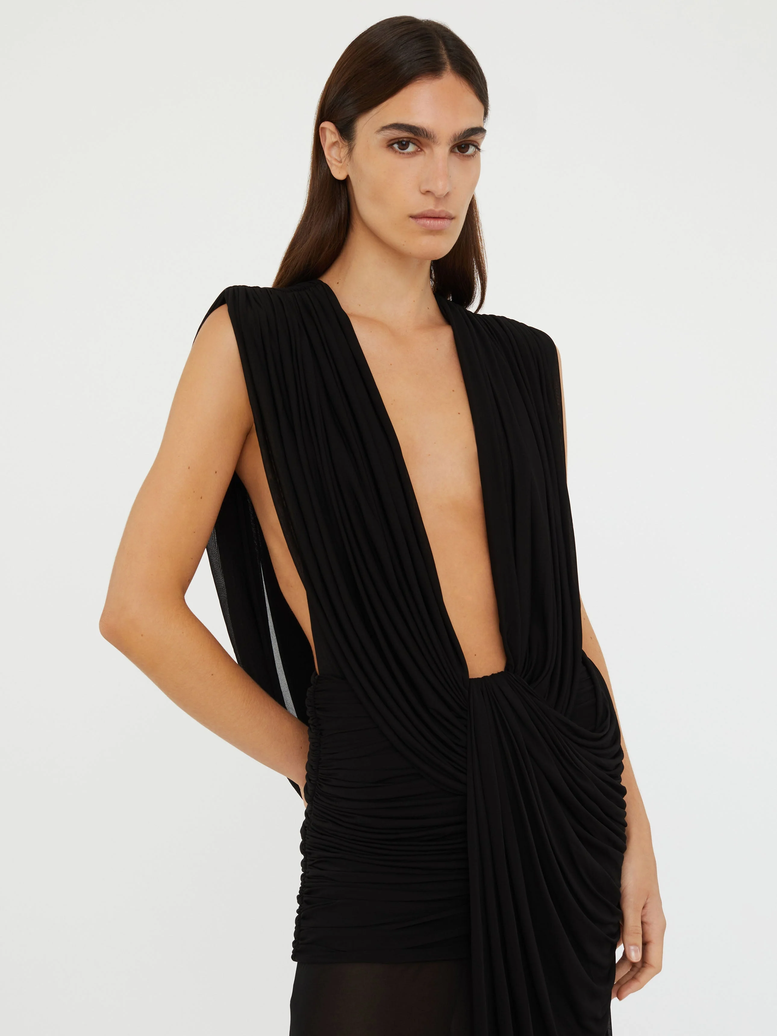 Christopher Esber - Ripple Drape Gown - Image 4