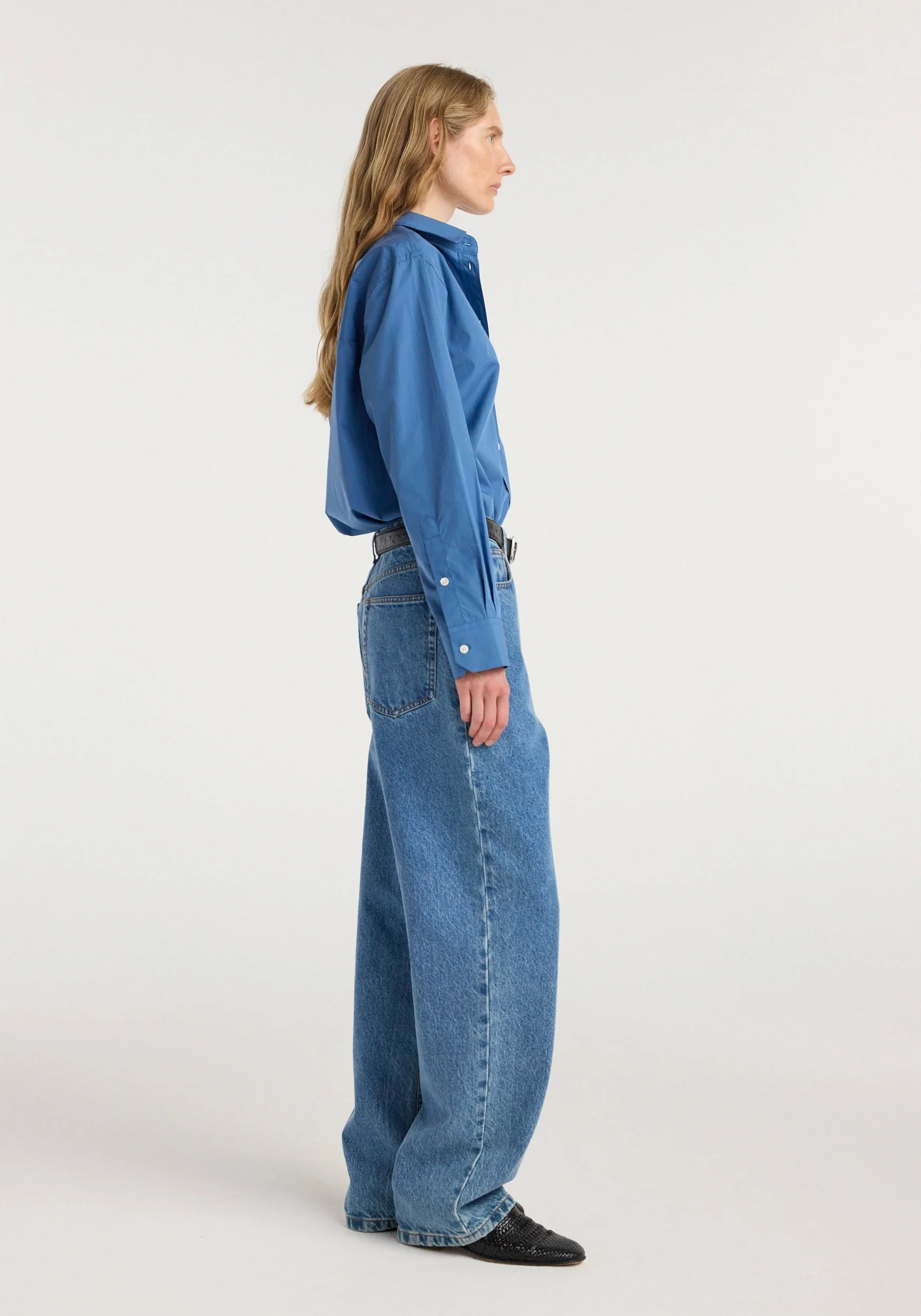 ROHE - Bruun - Signature baggy denim | heritage blue - Image 2