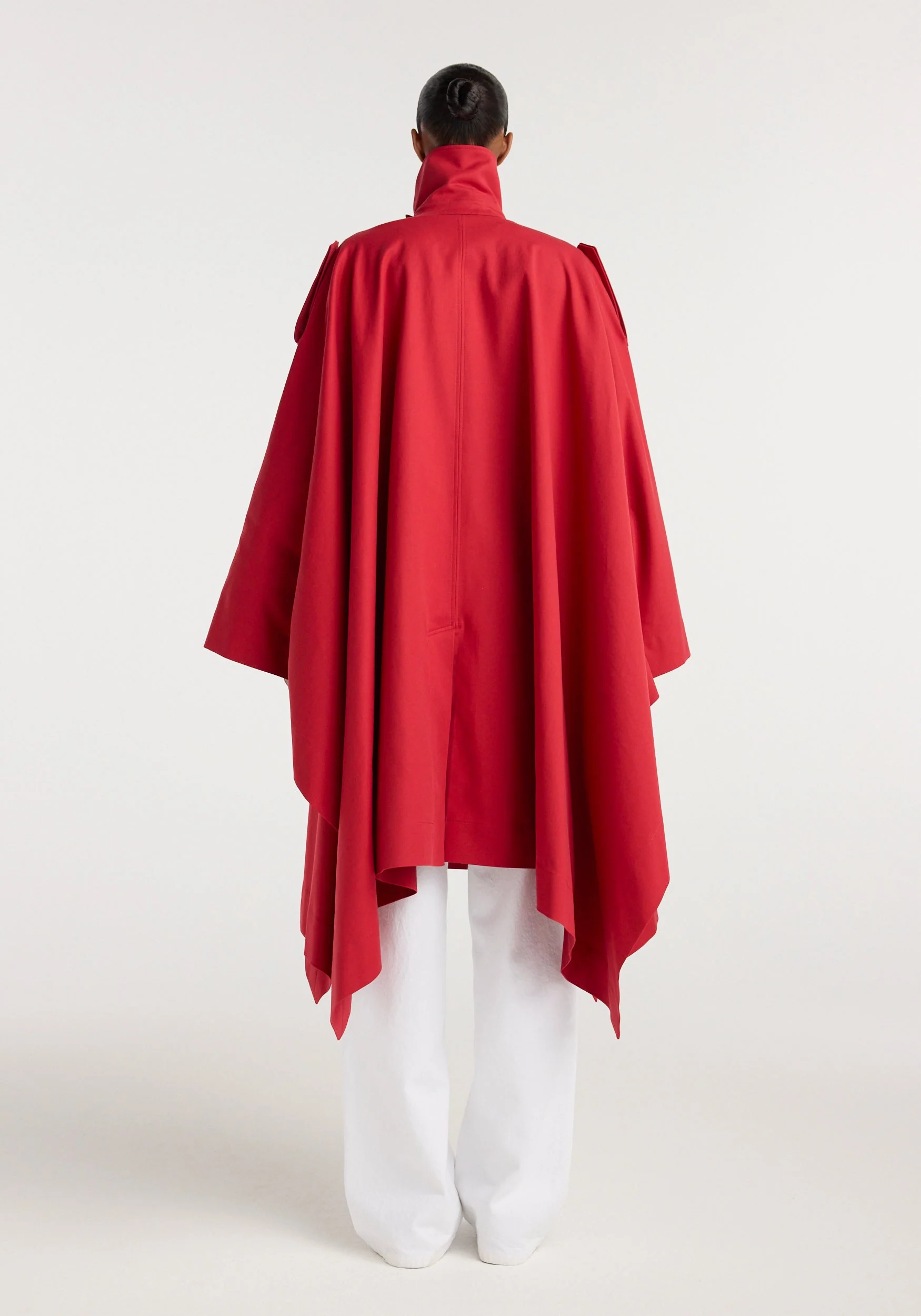 ROHE - Cape trenchcoat | cherry - Image 6