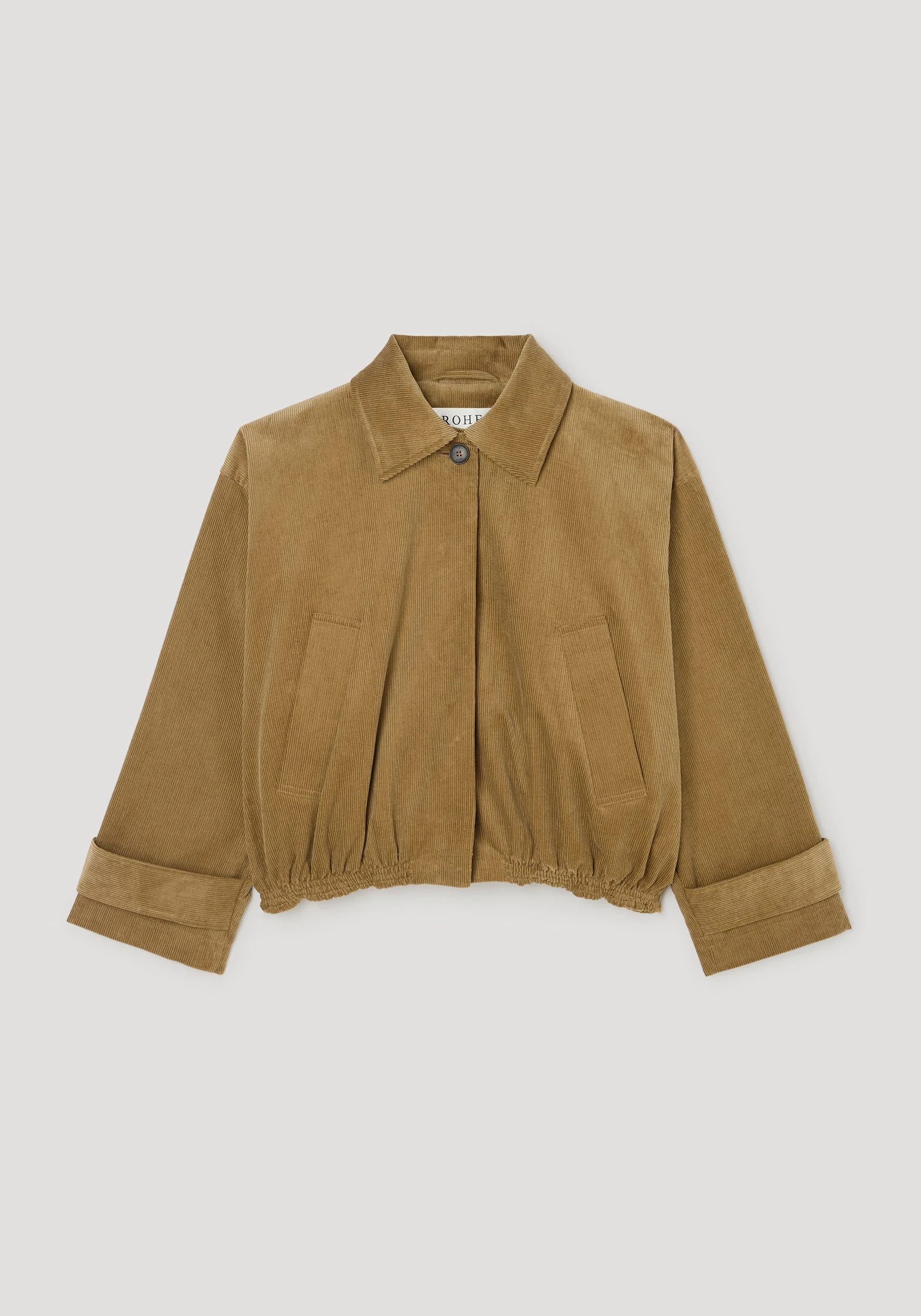 ROHE - Corduroy blouson jacket | beige - Image 6