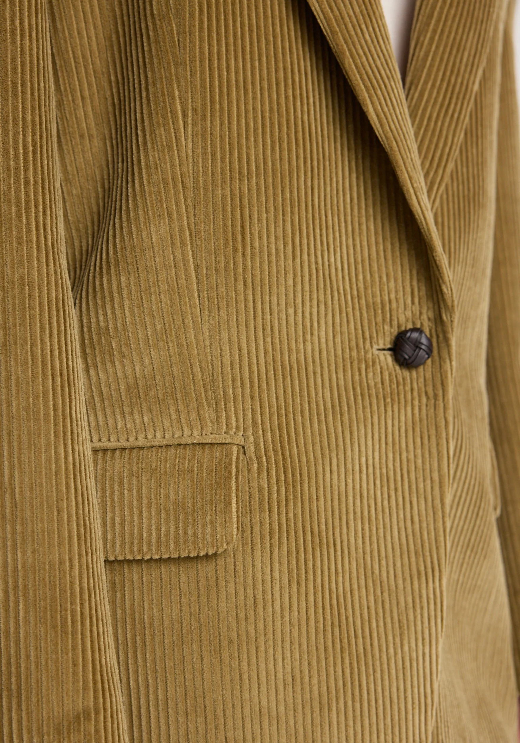 ROHE - Oversized corduroy blazer jacket | beige - Image 5