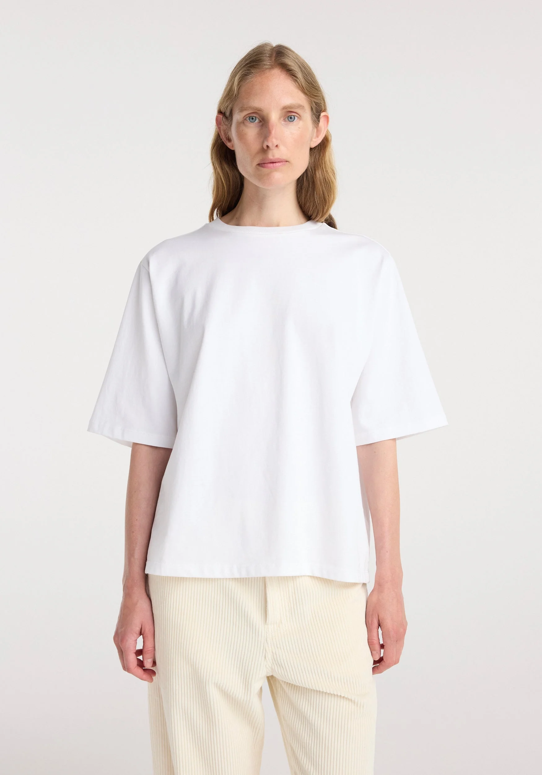ROHE - Oversized cotton t - shirt | optic white - Image 5