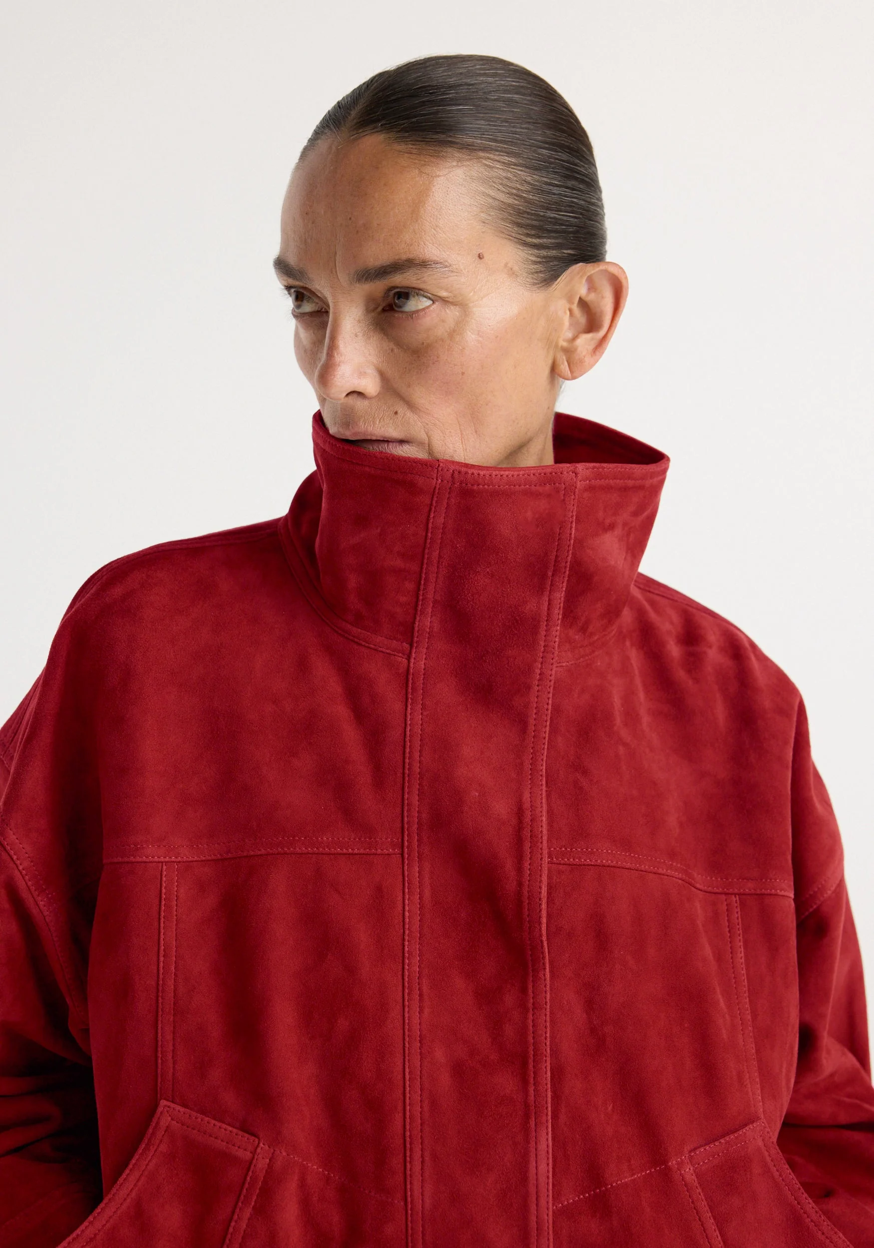 ROHE - Reinvented suede jacket | red - Image 3