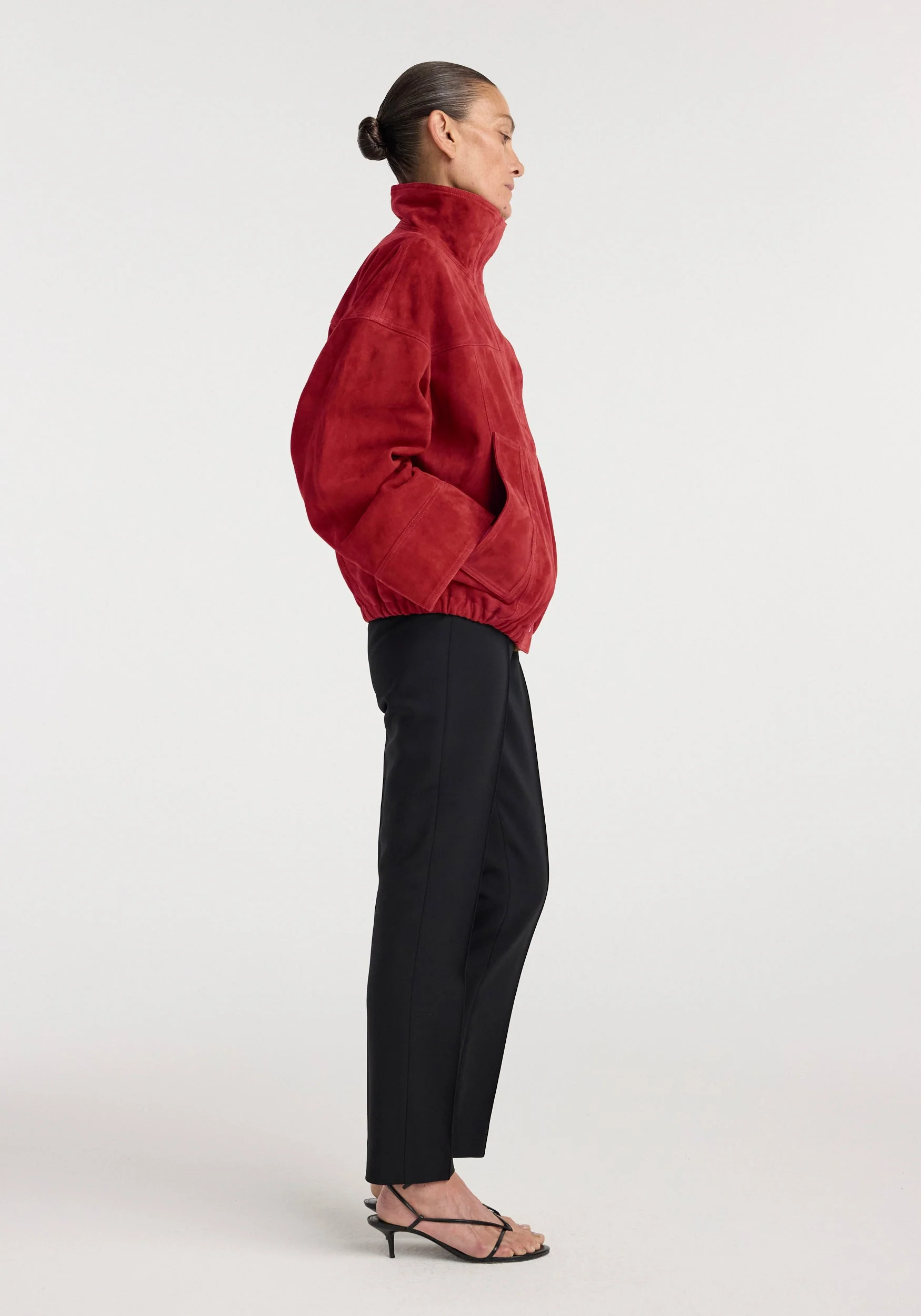 ROHE - Reinvented suede jacket | red - Image 4
