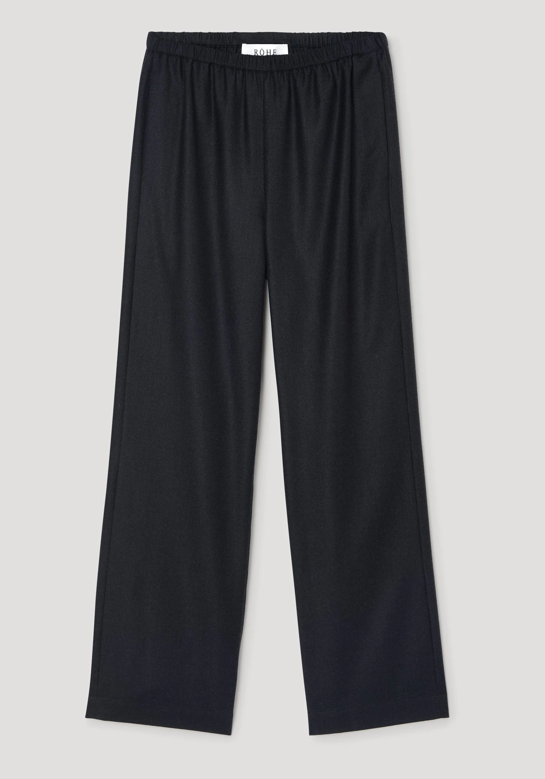 ROHE - Relaxed fit trousers | anthracite melange - Image 5