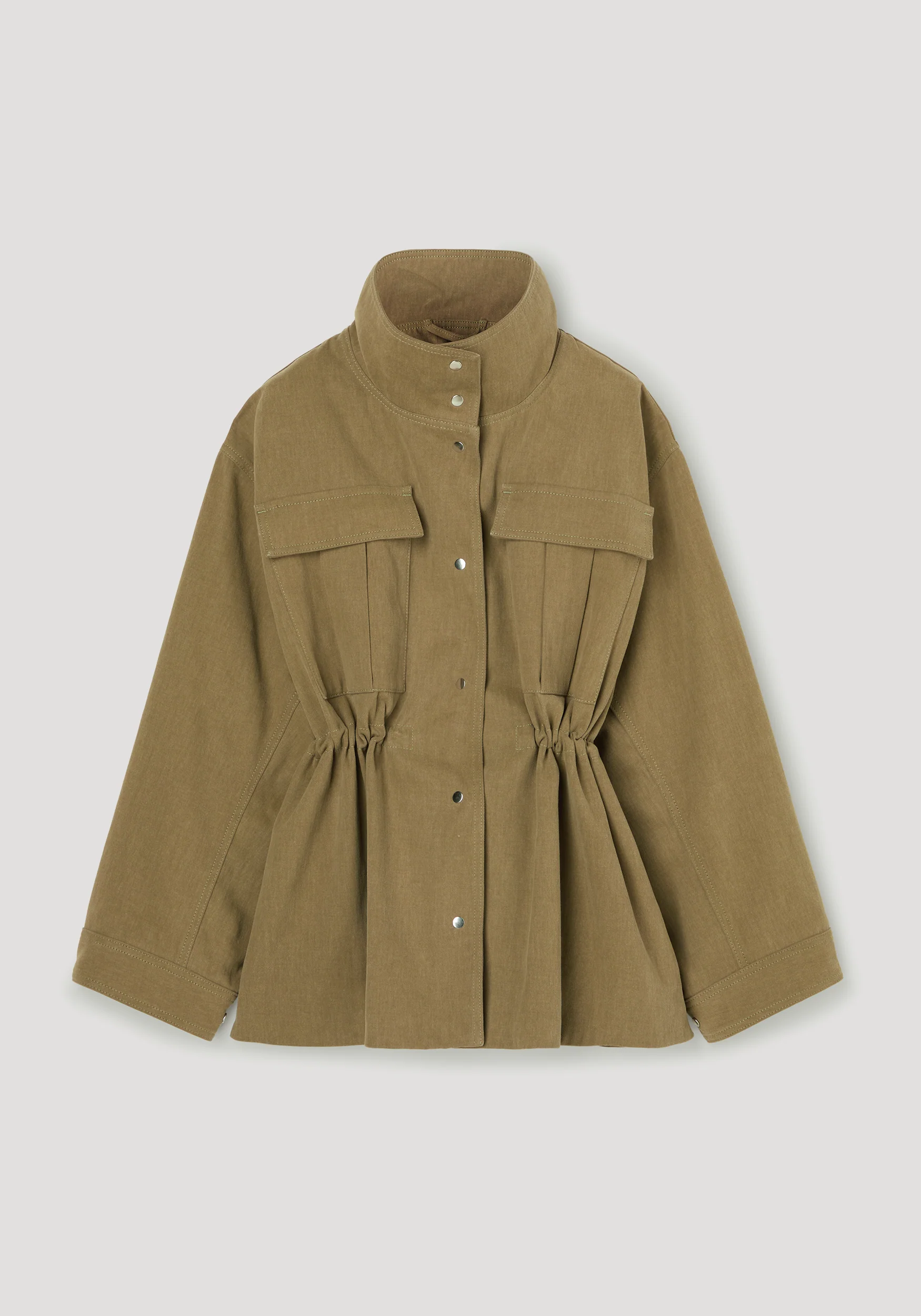 ROHE - Sculptural safari jacket | sage - Image 6