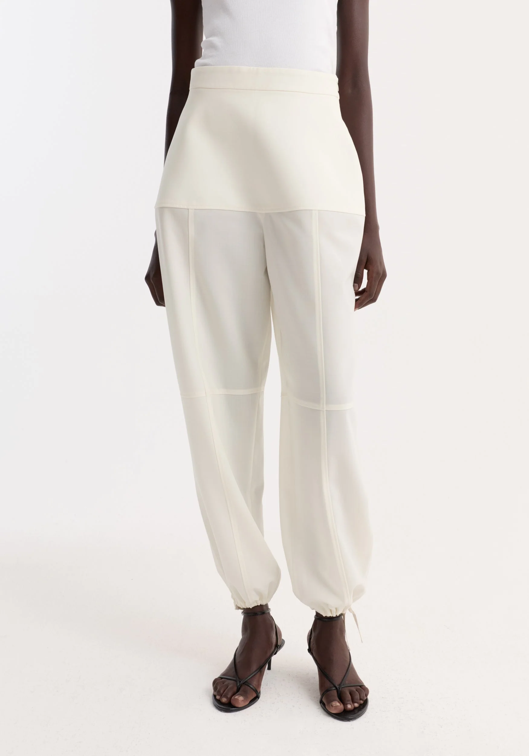 ROHE - Sculptural trousers | off white - Image 2