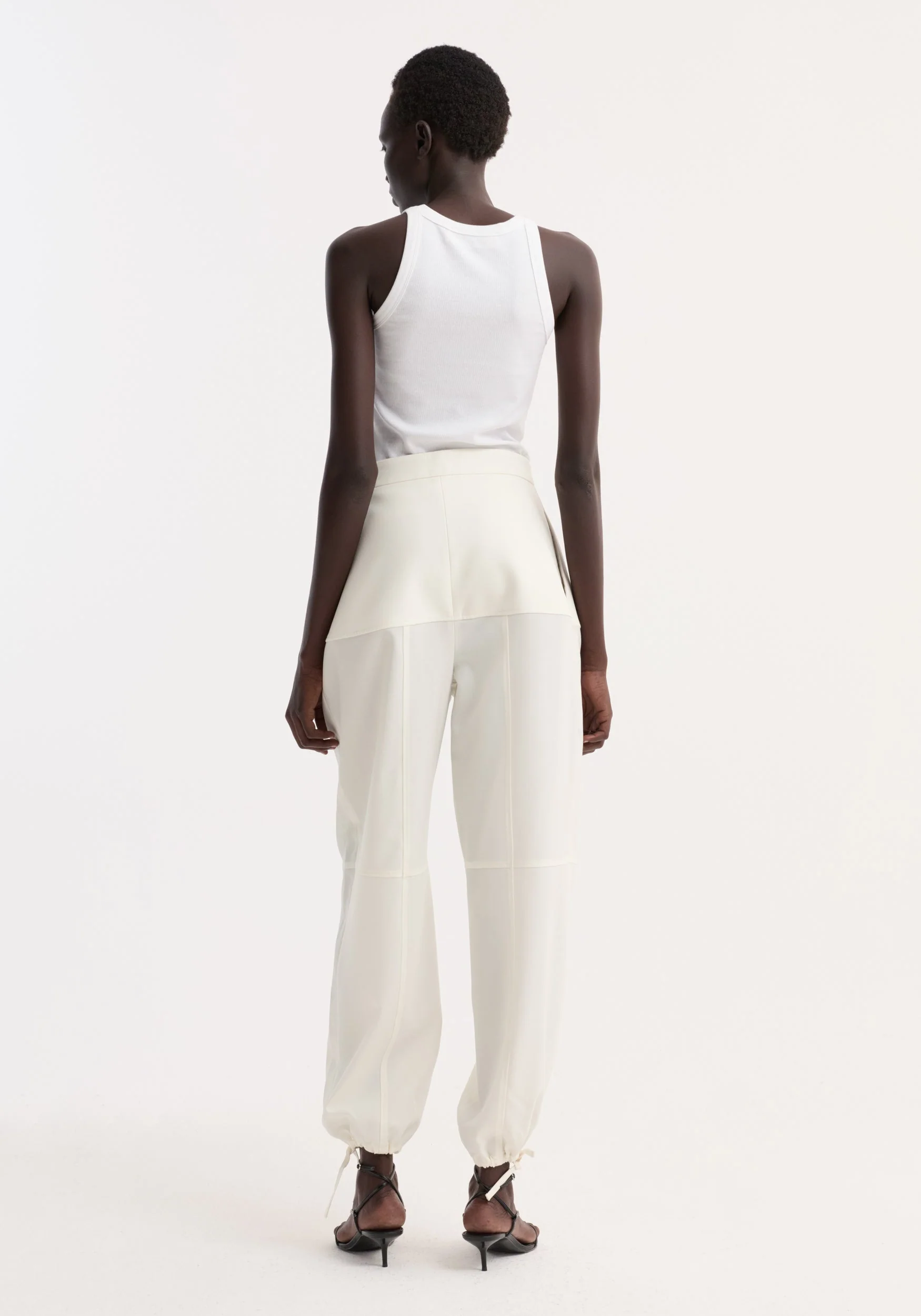 ROHE - Sculptural trousers | off white - Image 4