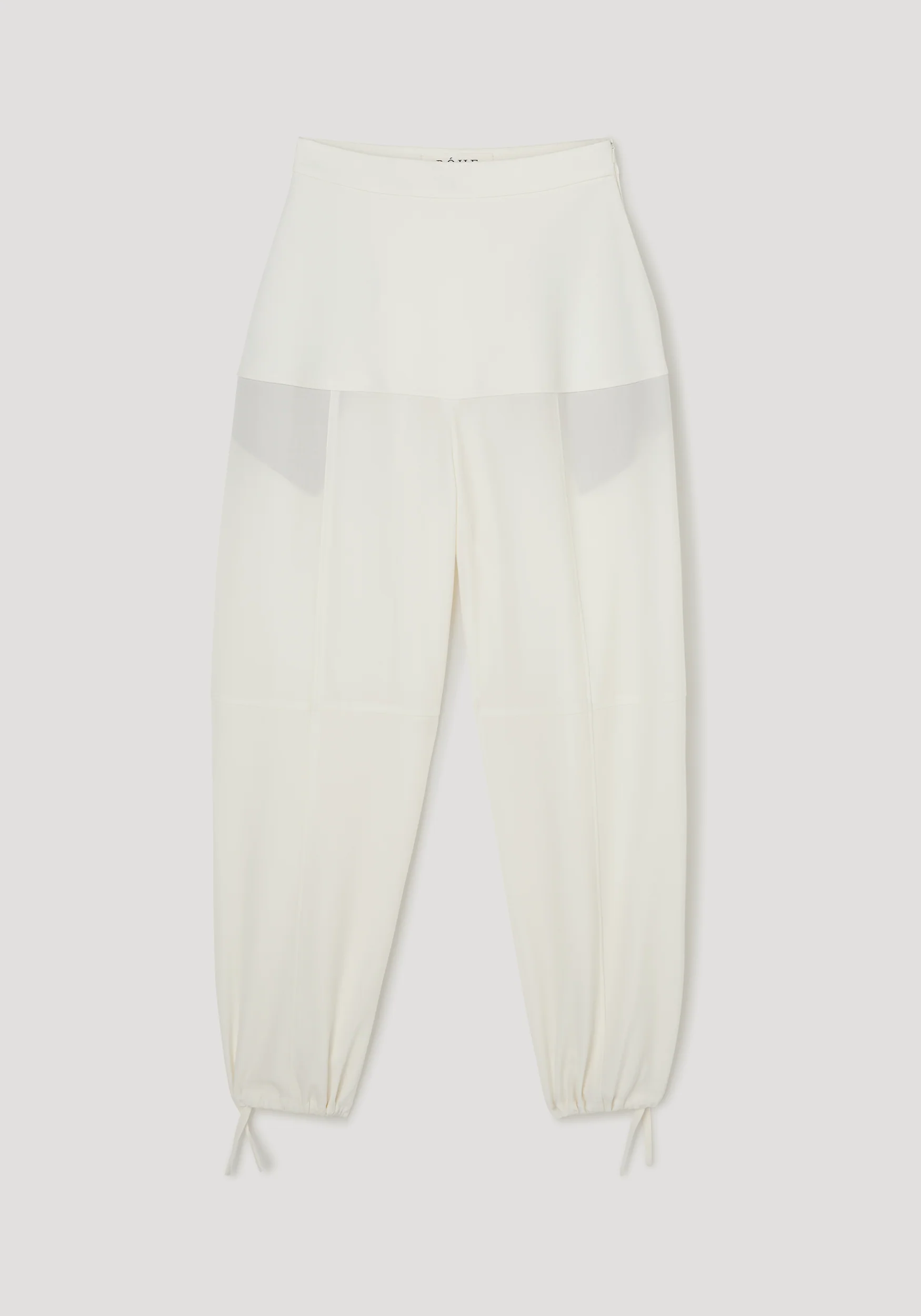 ROHE - Sculptural trousers | off white - Image 5