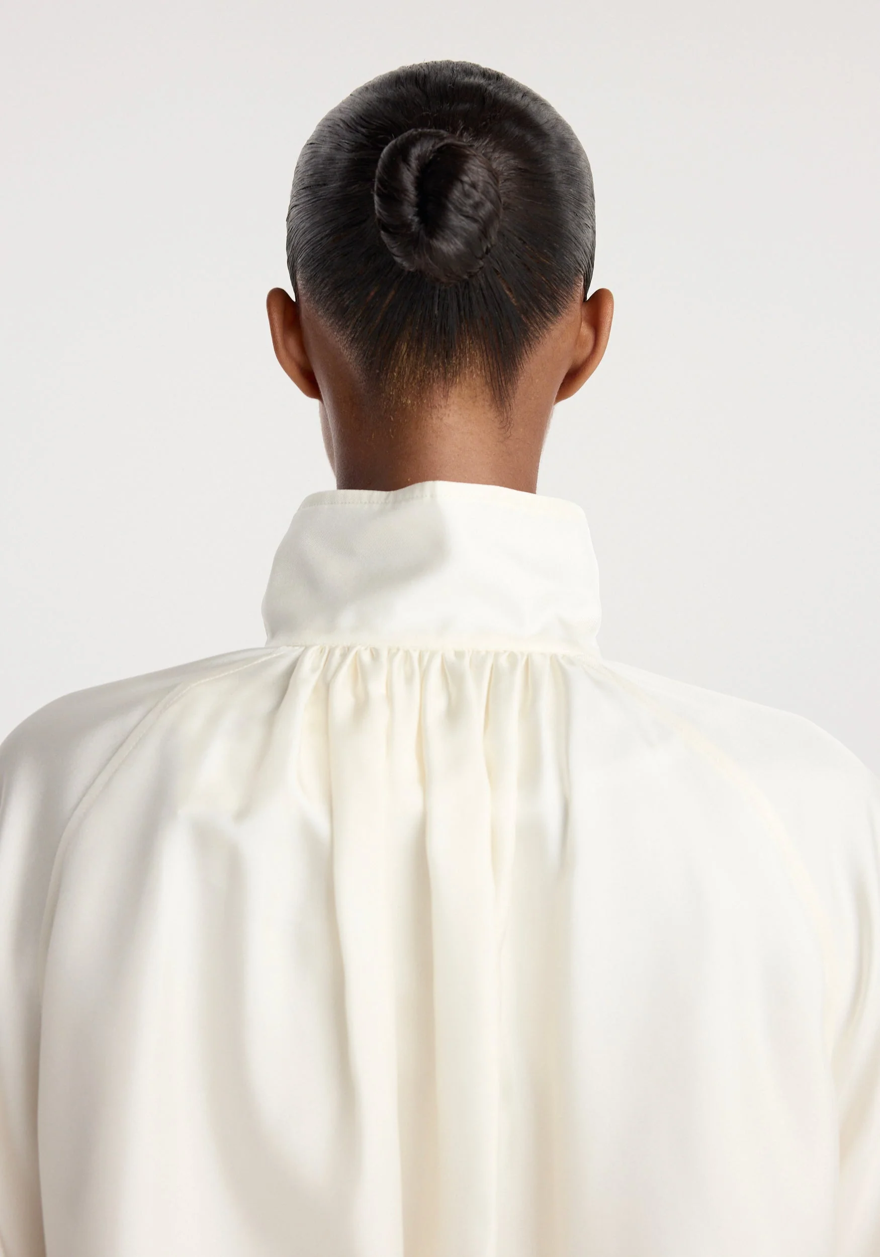 ROHE - Silk blouson anorak | cream - Image 6