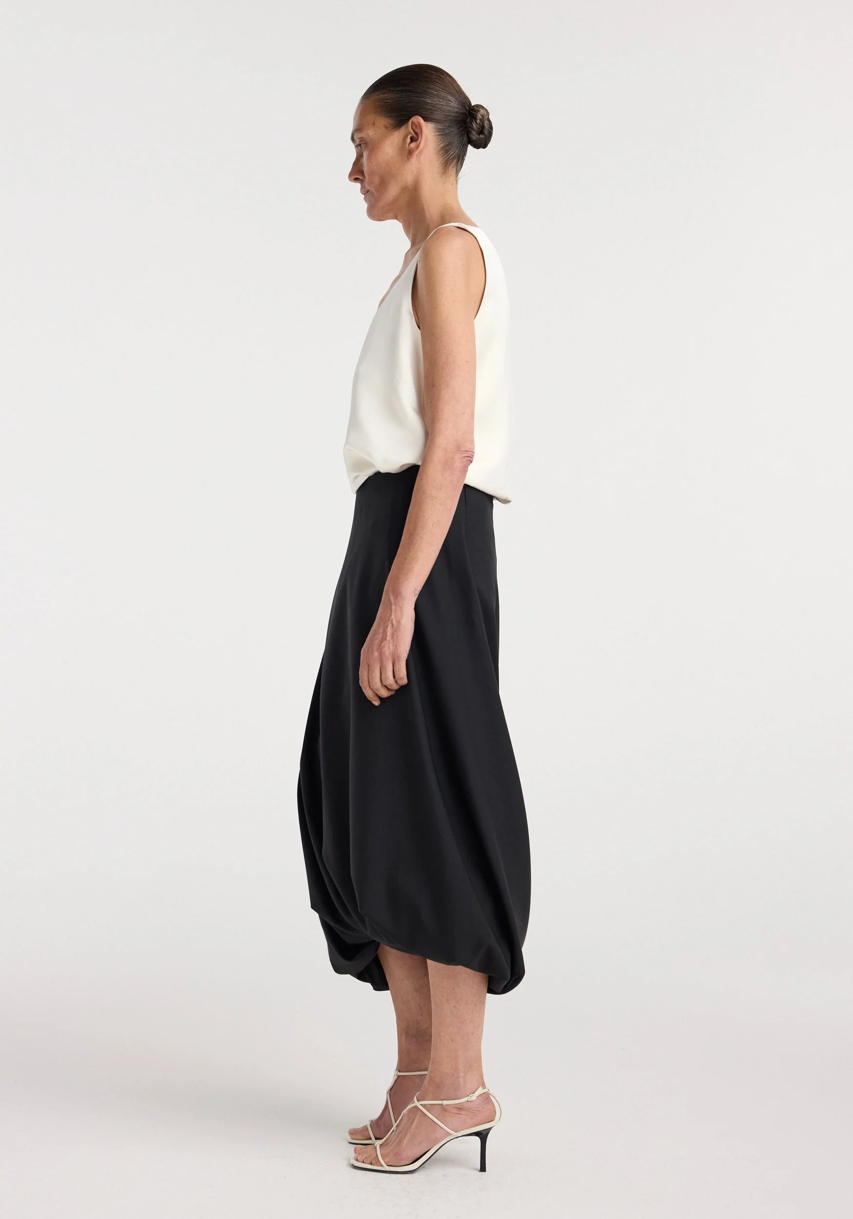 ROHE - Twisted skirt | black - Image 2