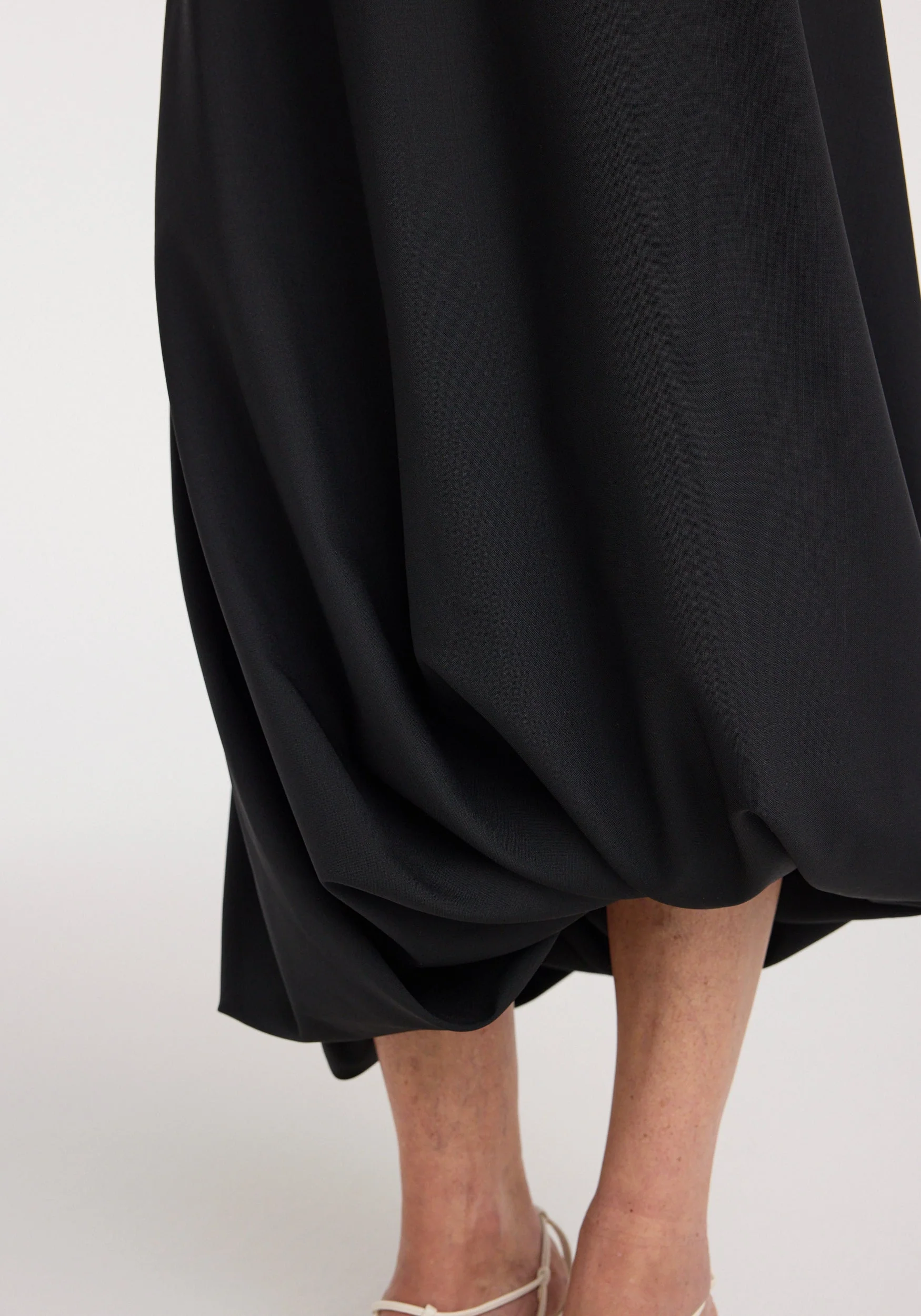 ROHE - Twisted skirt | black - Image 5
