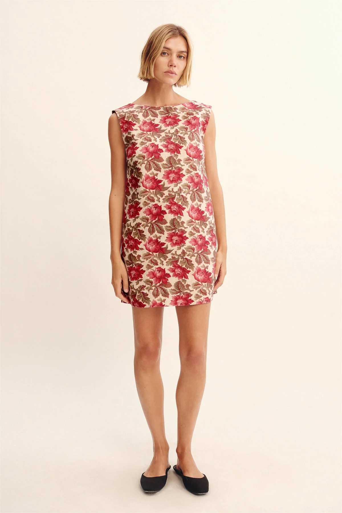 Posse - ROSALIE SHIFT MINI DRESS - ROSE BUD - Image 11
