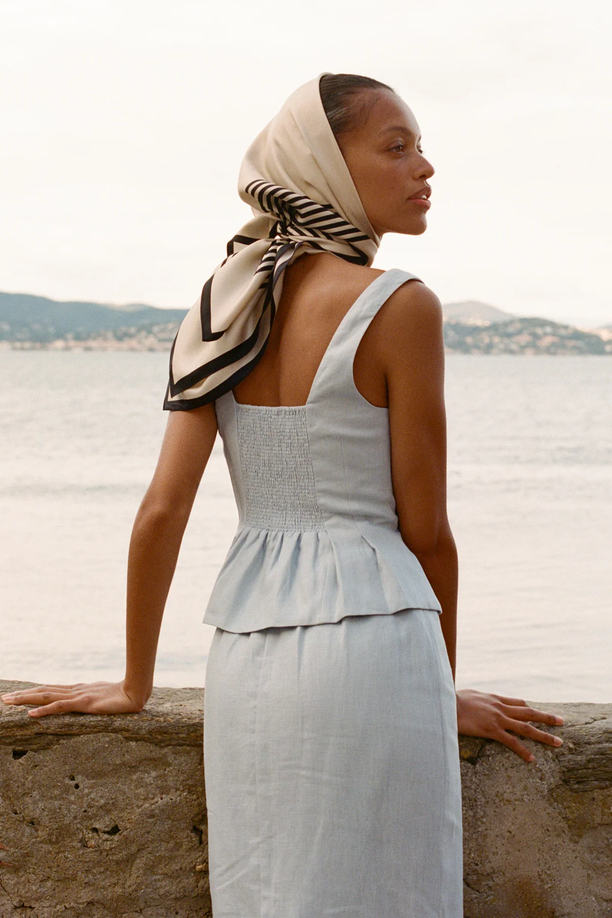 Posse - ROSALIE TOP - SILVER BLUE - Image 2