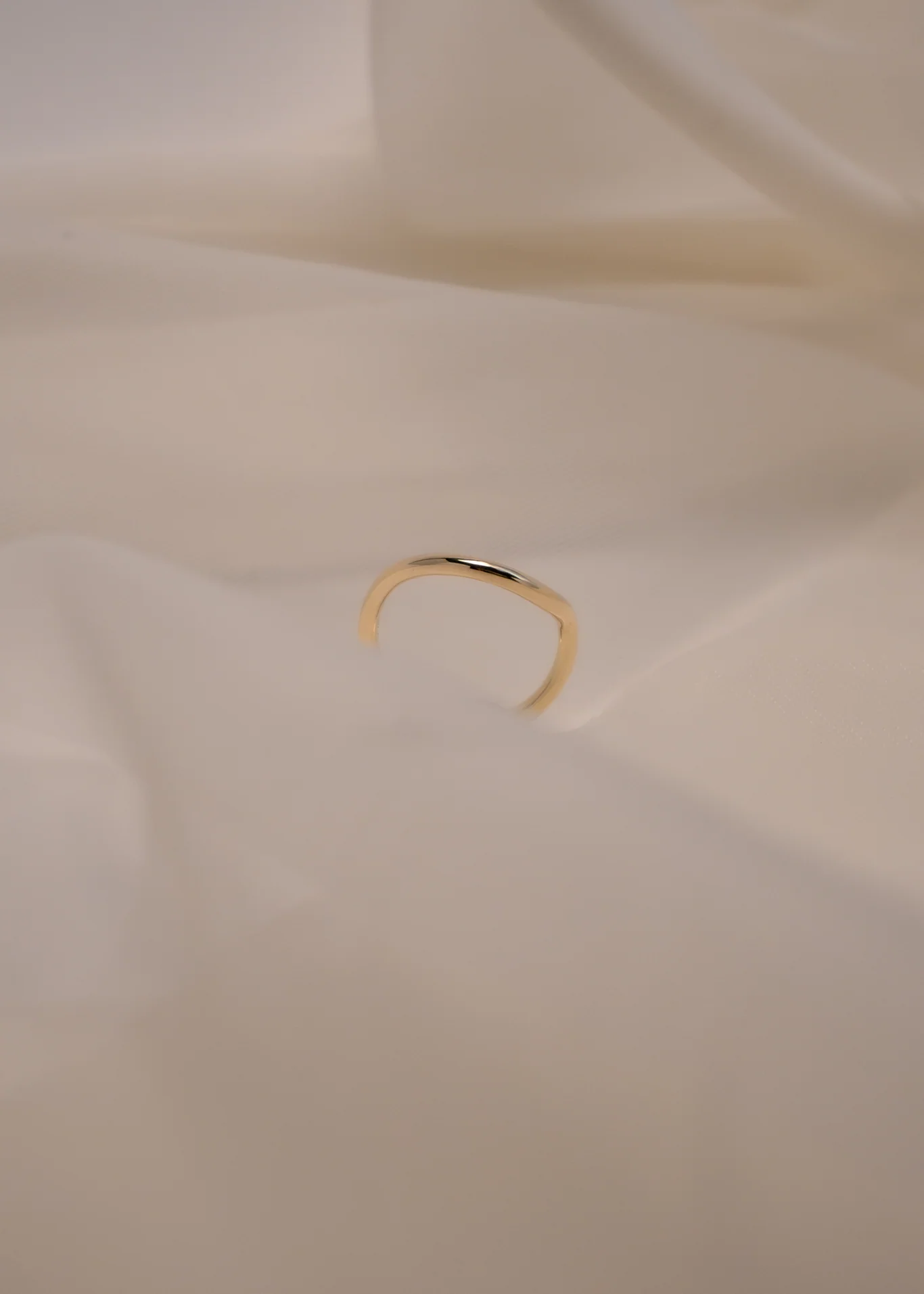 Kinn - Rosewood Curved Stacking Ring - Image 4