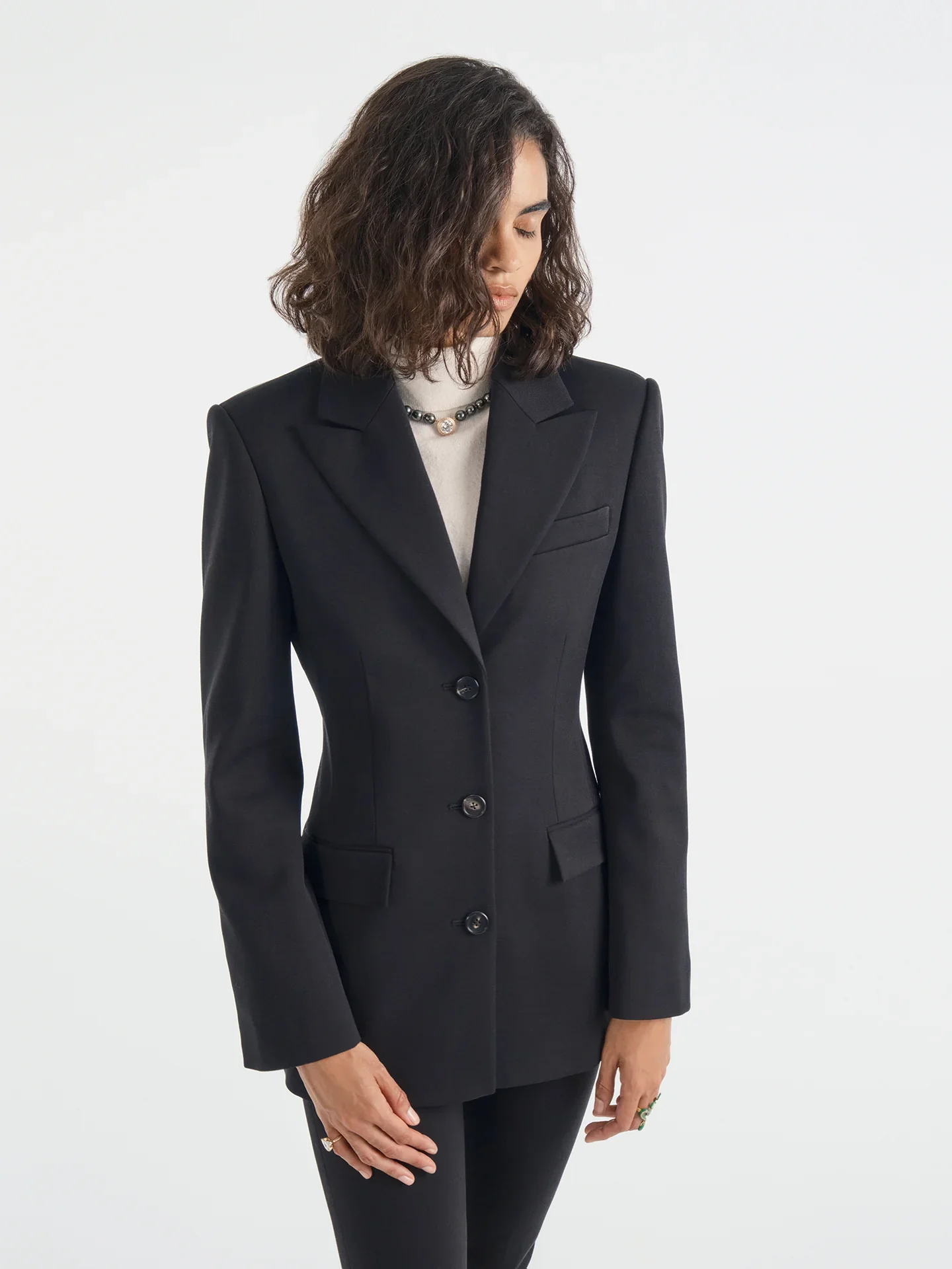 Aflalo - Roux Blazer in Wool Silk - Image 7